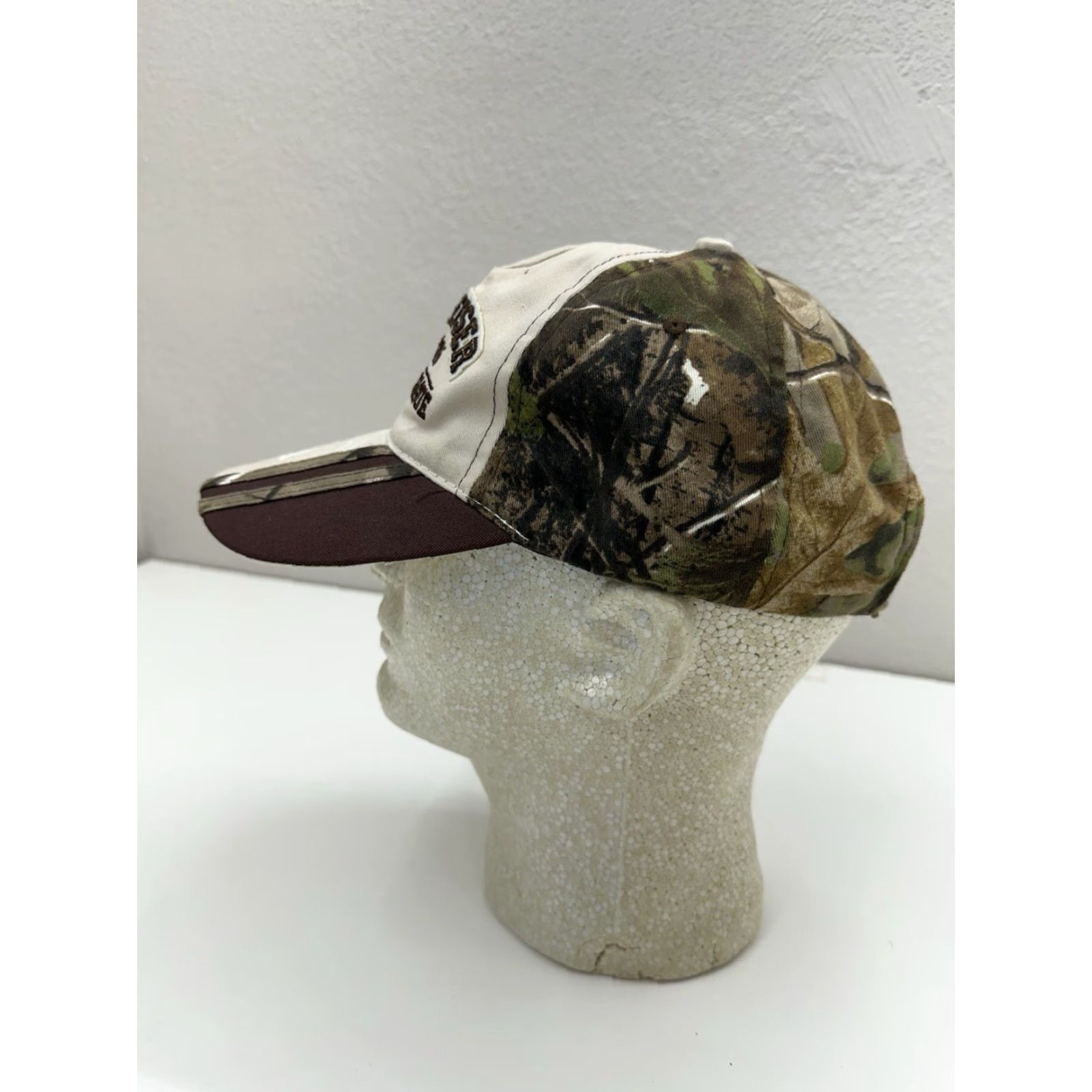 Budweiser Paramount Outdoors Baseball Hat Camo Budweiser Outdoor League Adjustable Cap Mens One Size Brown Camouflage Outdoor Baseball Cap Size ONE SIZE - 7 Thumbnail
