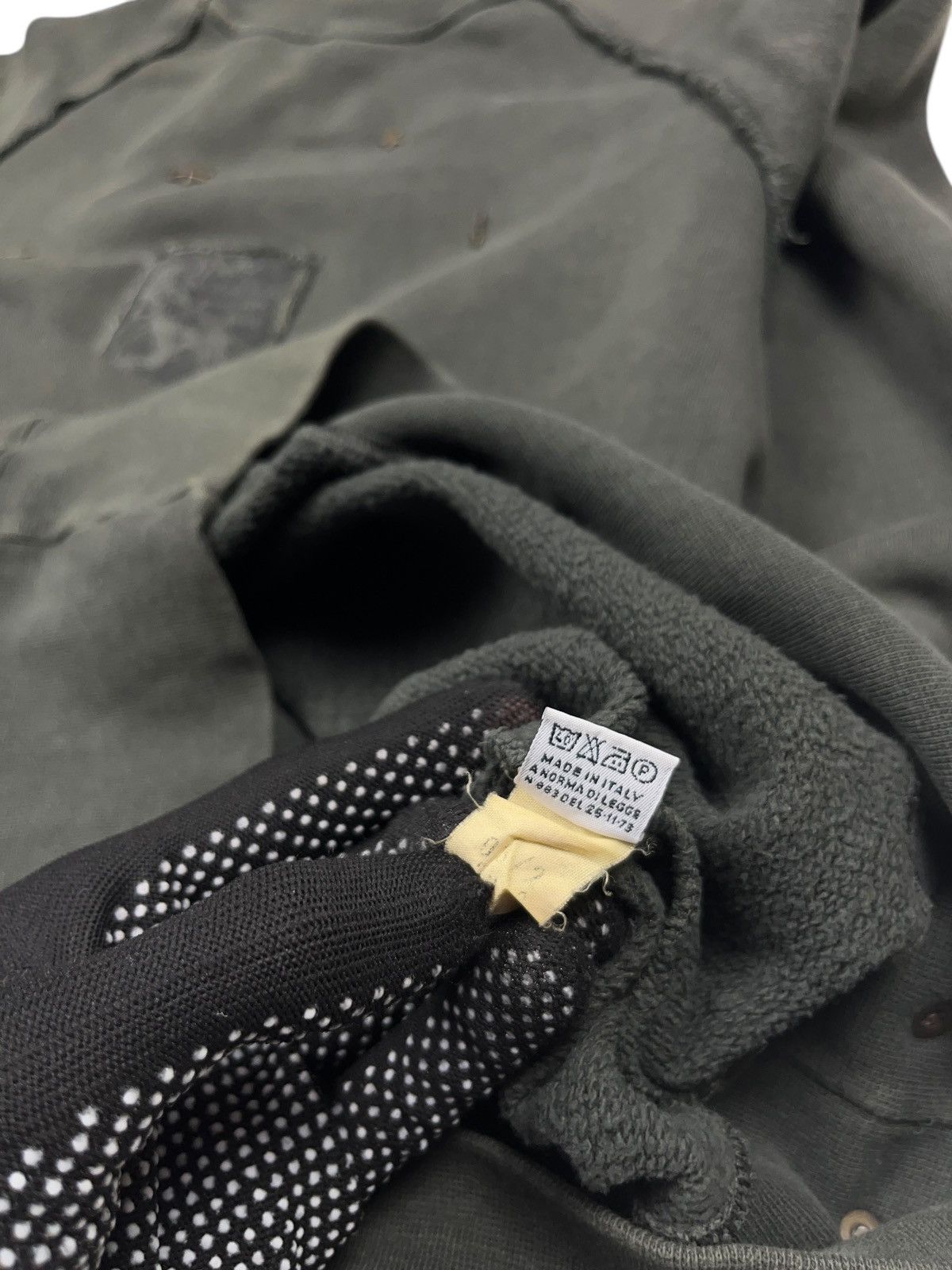 Japanese Brand × Vintage Vintage 90s Miss Sixty Khaki Military Style Sweatshirt Size US M / EU 48-50 / 2 - 8 Thumbnail
