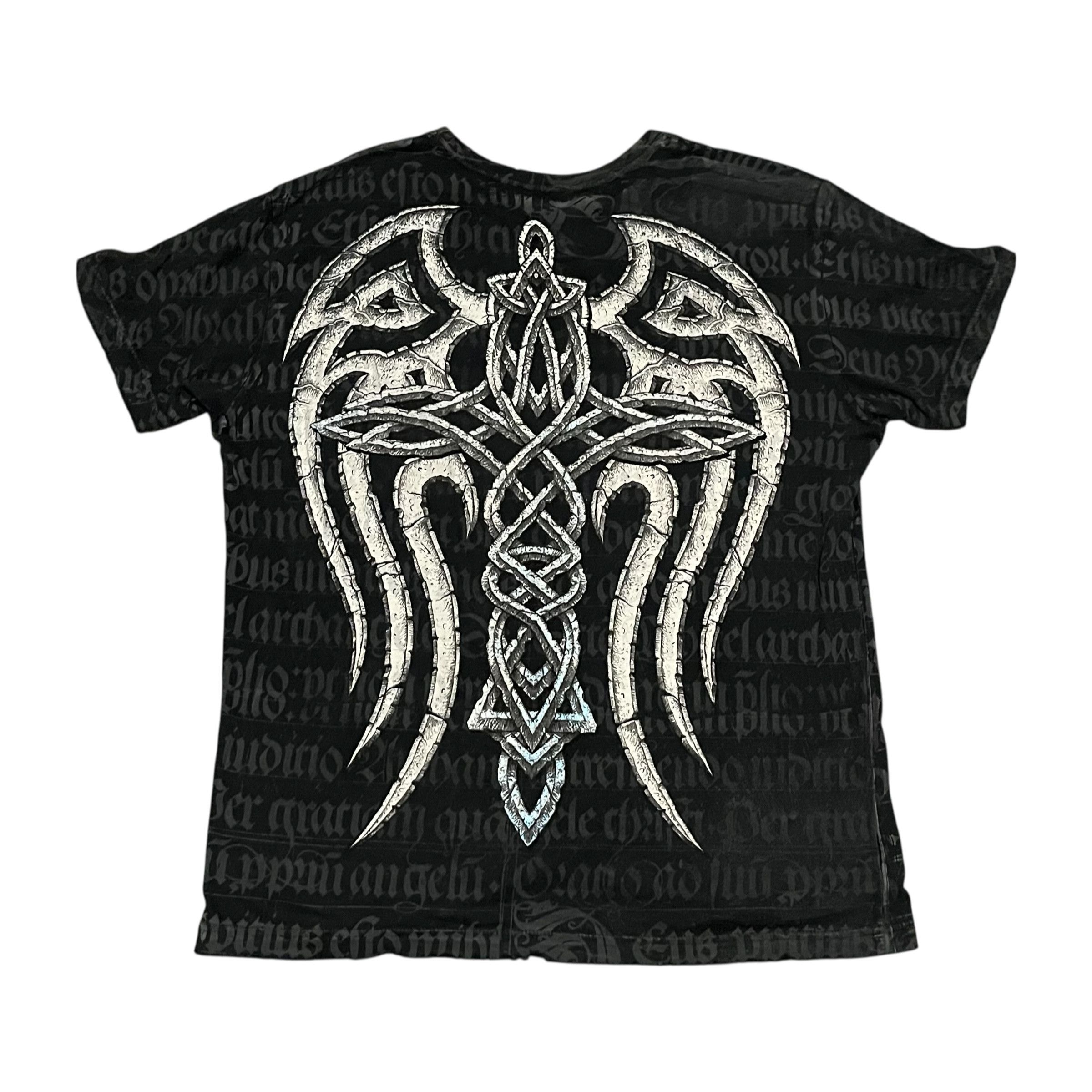 Affliction Affliction Los Angeles Cross AOP T Shirt Size US M / EU 48-50 / 2 - 5 Thumbnail