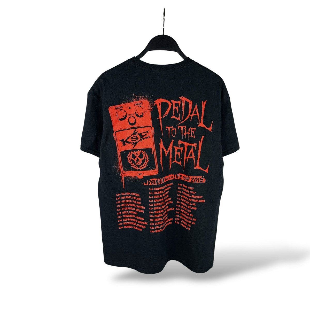 Band Tees 2018 Killswitch Engage Pedal To The Metal Tour T-Shirt Size US M / EU 48-50 / 2 - 9 Thumbnail