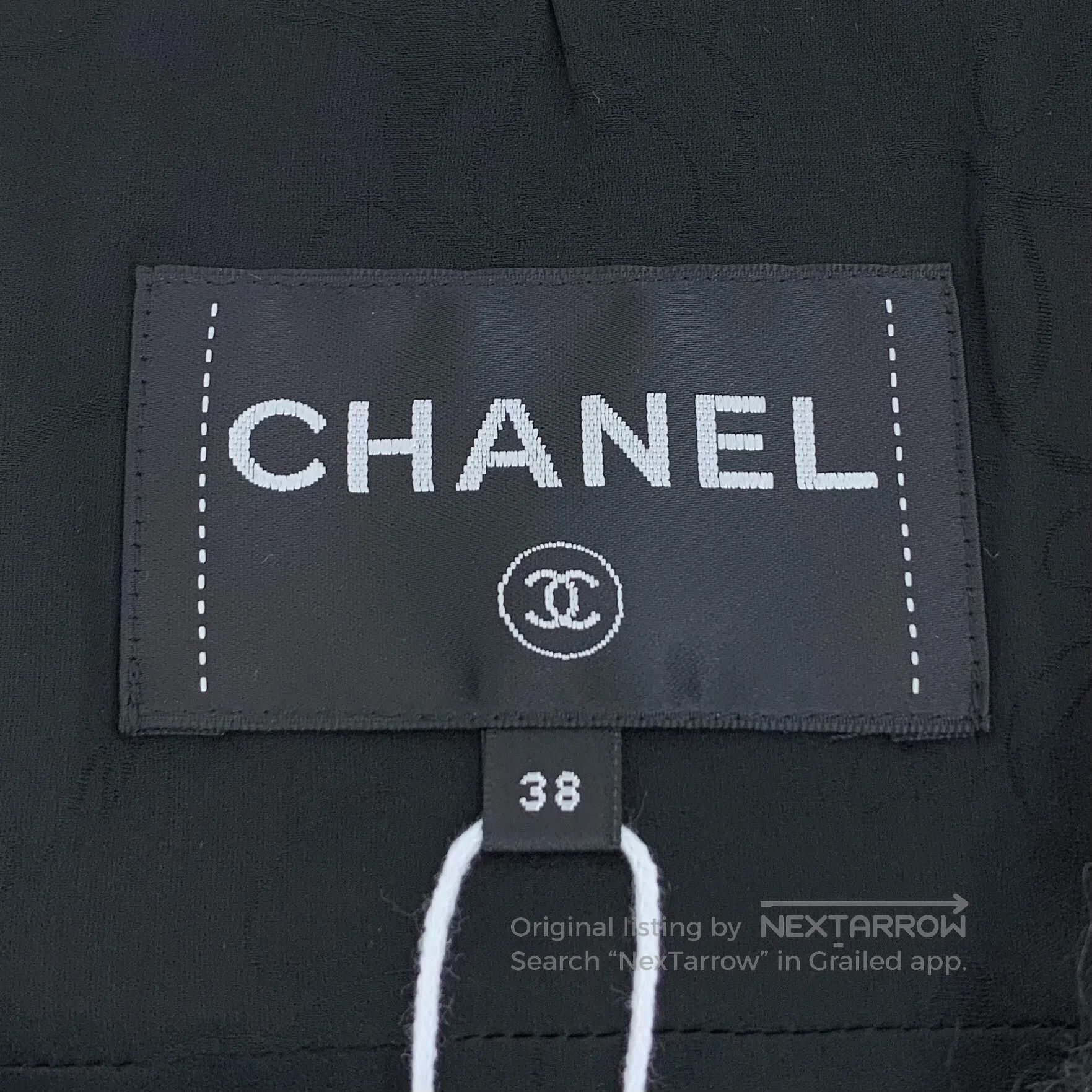 Chanel Chanel Black Gold Thread Wool Woven Tweed Hooded Long Slee Size XS / US 0-2 / IT 36-38 - 5 Thumbnail
