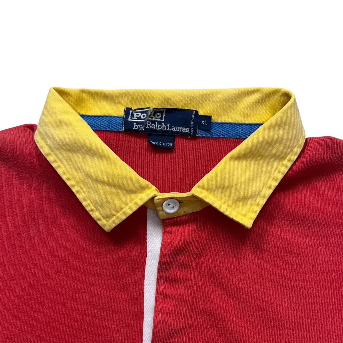Polo Ralph Lauren VTG 90s POLO P-93 RLPC67 POLO SHIRT SHORT SLEEVE SIZE XL RED Size US XL / EU 56 / 4 - 4 Thumbnail