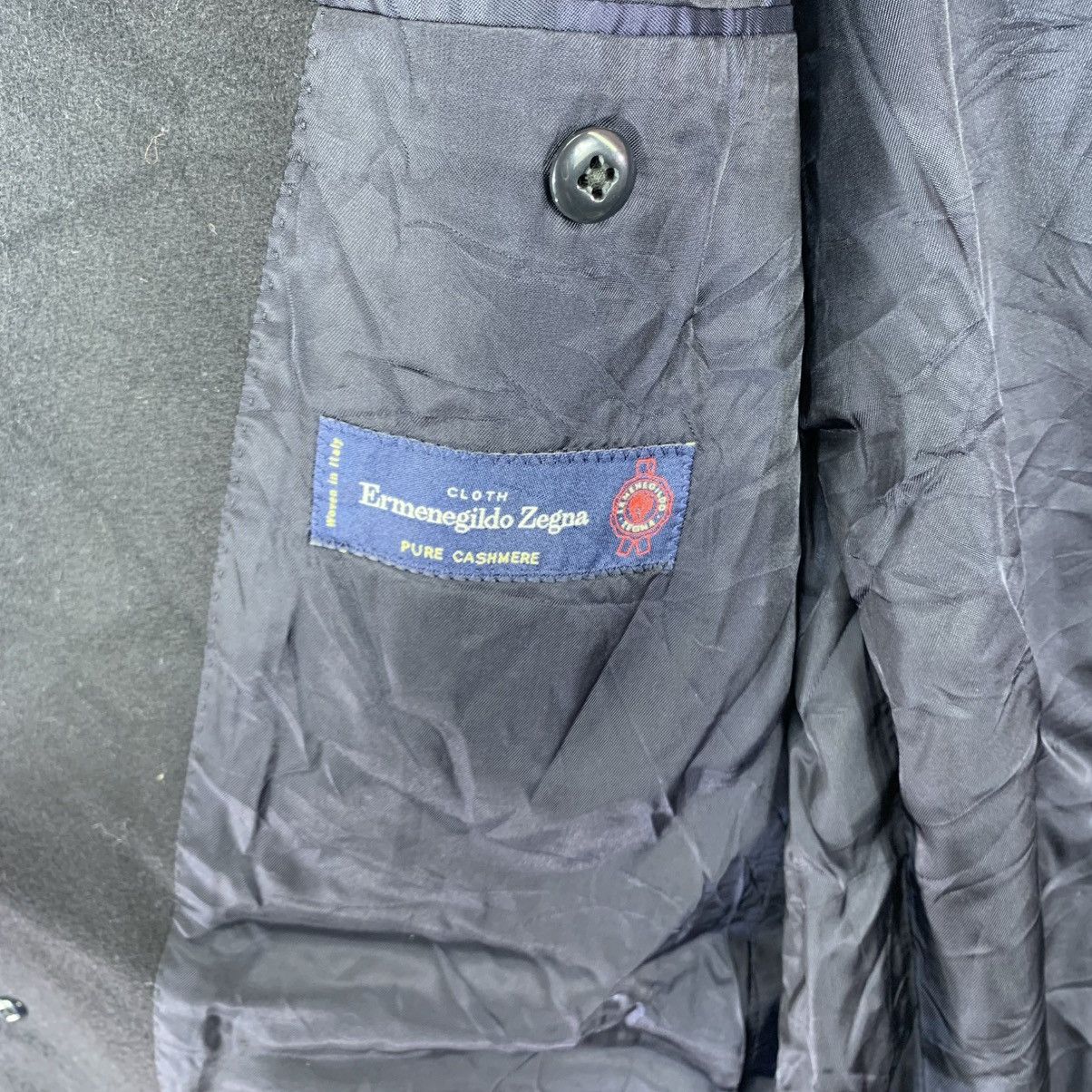 Ermenegildo Zegna VINTAGE ERMENEGILDO ZEGNA OVERCOAT JACKET Size US M / EU 48-50 / 2 - 9 Thumbnail