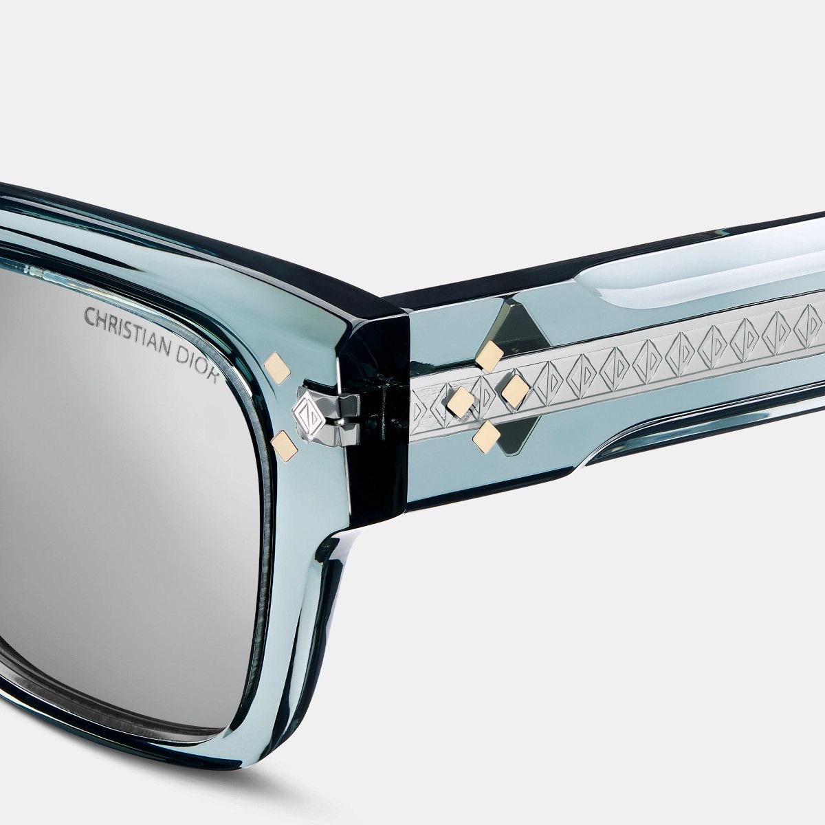 Dior o1bcso1str0126 Size: OS/Cd Diamond S2I in Grey/Blue Size ONE SIZE - 4 Thumbnail
