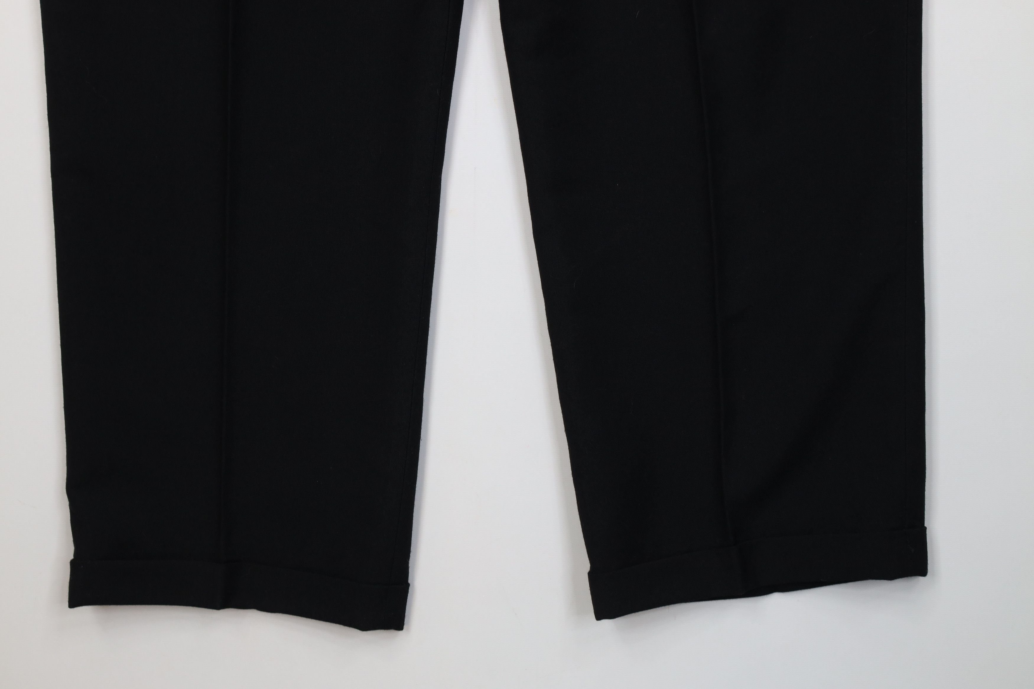 Vintage Vintage 70s Streetwear Wool Blend Knit Wide Leg Chino Pants Size US 42 / EU 58 - 4 Thumbnail
