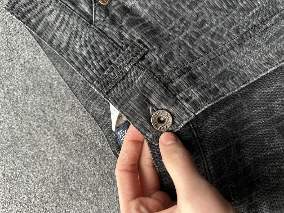 Armani VNTG🚨 ARMANI GRAY MONOGRAM PANTS LUXURY Y2K INDIGO CASUAL Size US 32 / EU 48 - 8 Thumbnail