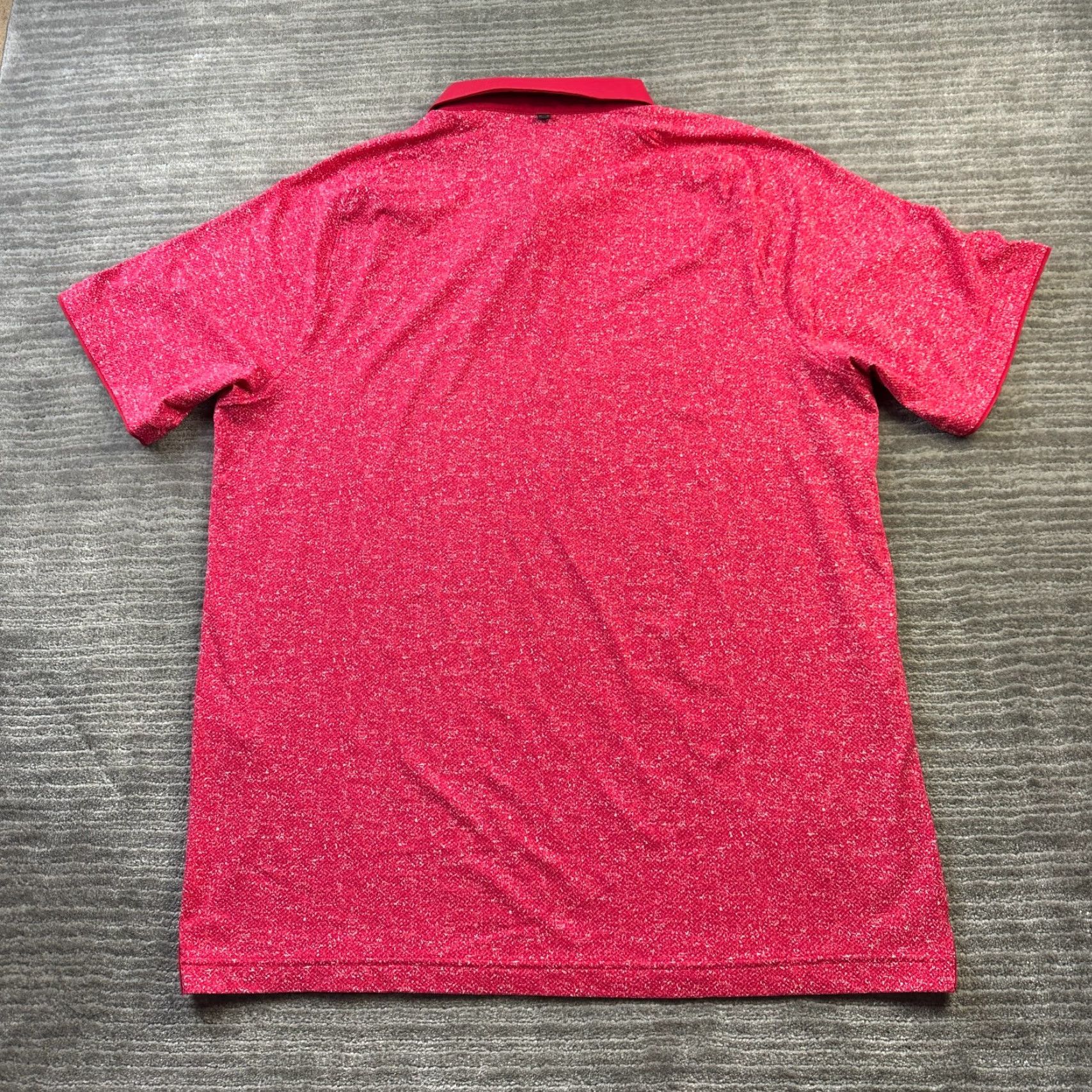 Under Armour Under Armour Polo Shirt Mens XL Red Golf All Over Print Iso Chill Printed Size US XL / EU 56 / 4 - 3 Thumbnail