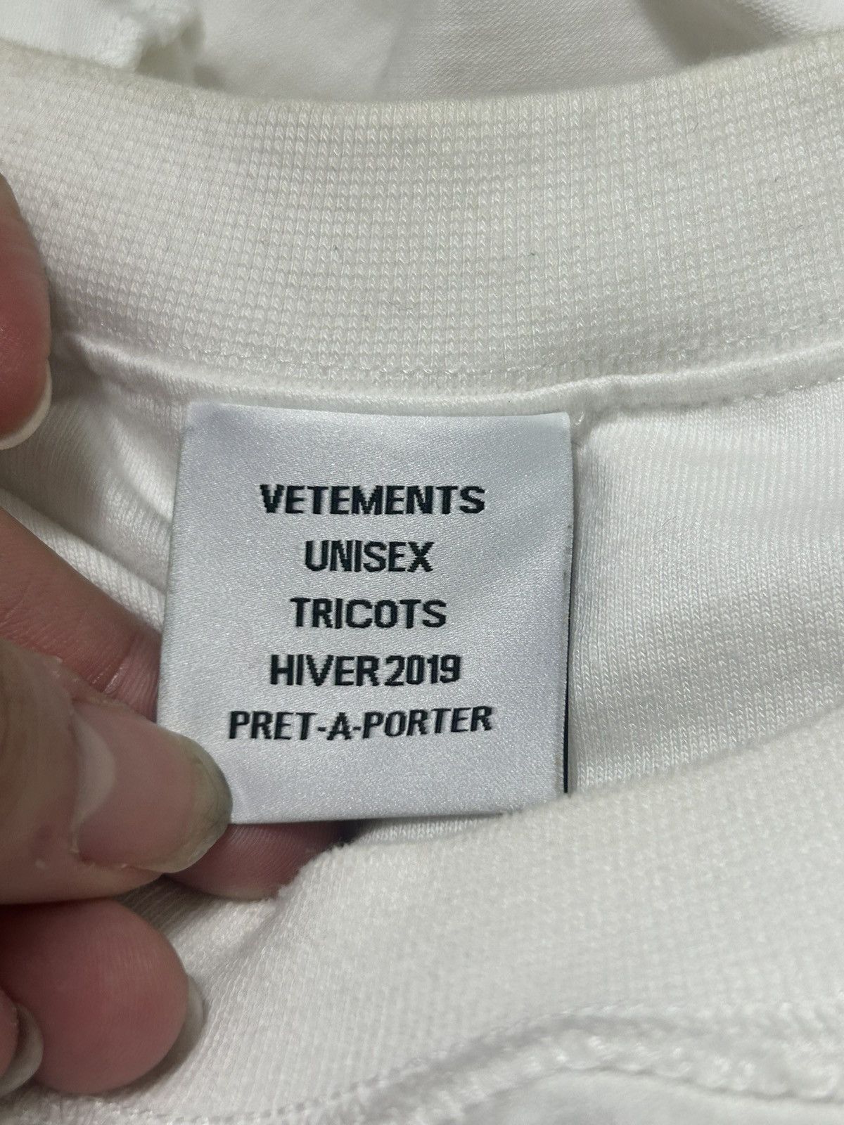 Vetements Hot like me/Drinking problem. Inside out L/S Size US L / EU 52-54 / 3 - 6 Thumbnail