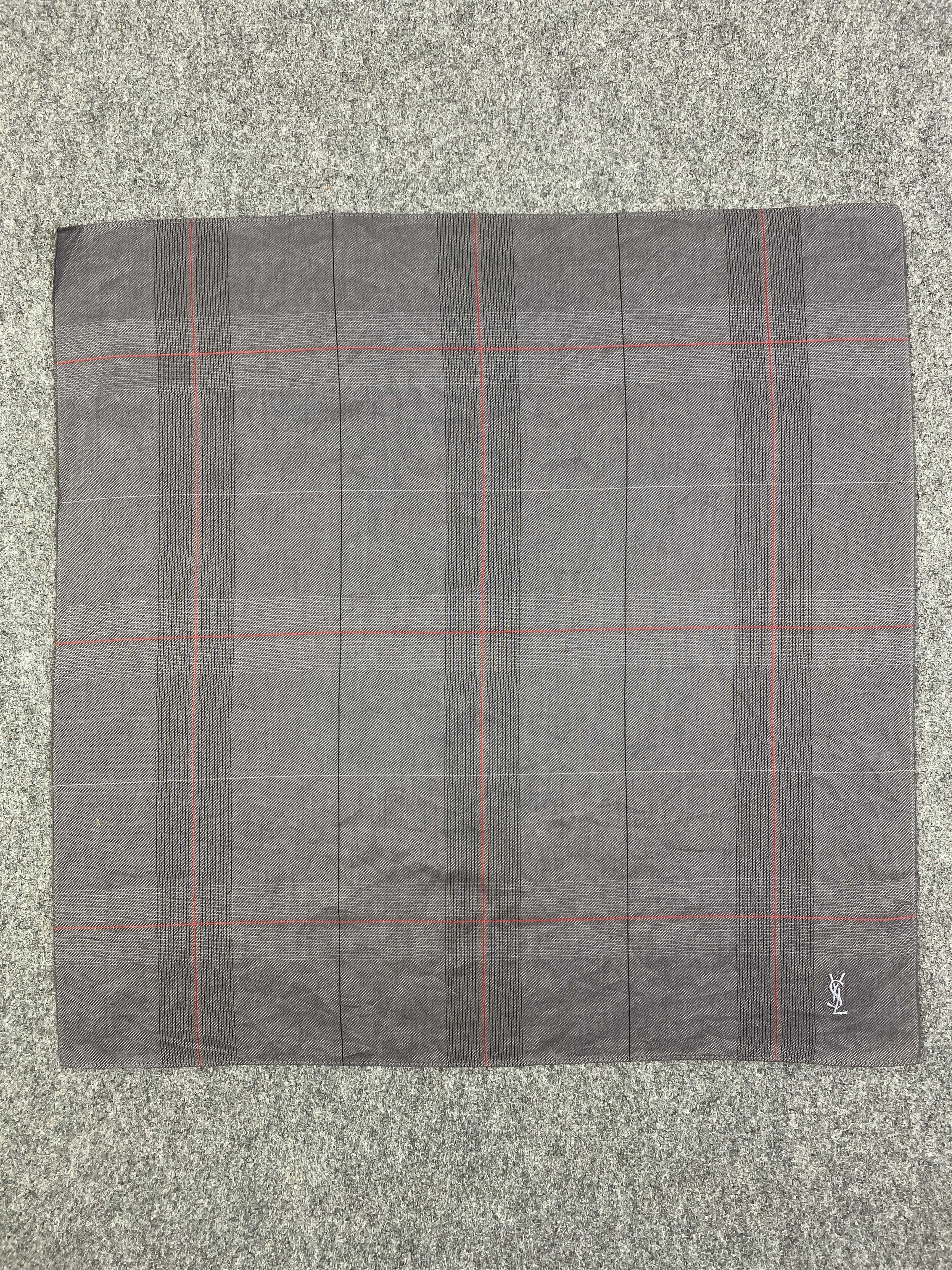 Yves Saint Laurent Yves Saint Laurent Handkerchief / Neckerchief KT0050 Size ONE SIZE - 4 Thumbnail