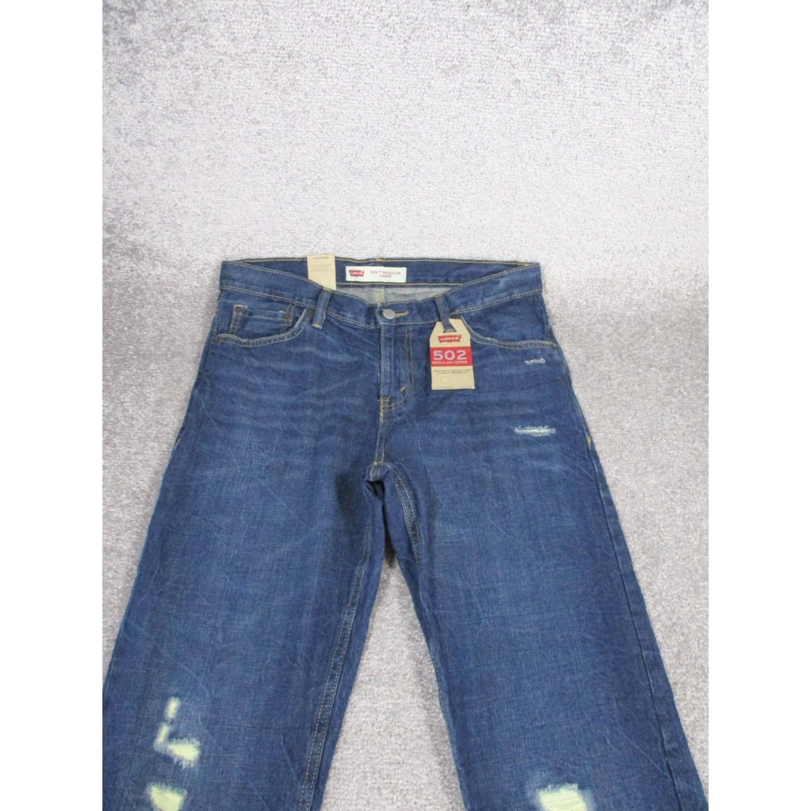 Levi's VINTAGE Levis 502 Jeans Womens 20 Dark Wash Denim Regular Taper NEW Size 42" / US 20 - 2 Thumbnail