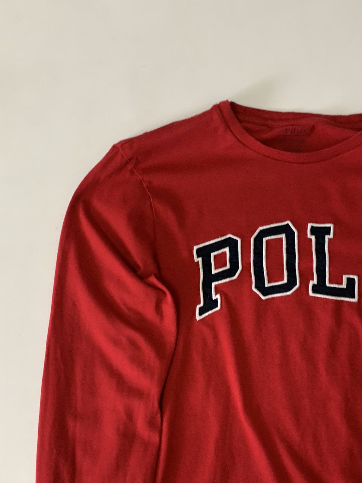 Polo Ralph Lauren × Vintage POLO RALPH LAUREN Long Sleeve T-Shirt Embroidered USA Size US S / EU 44-46 / 1 - 3 Thumbnail