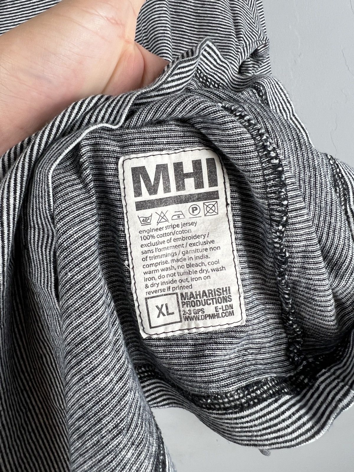 Edition Japan × Maharishi Maharishi MHI striped long sleeve y2k desert clothes Size US XL / EU 56 / 4 - 13 Thumbnail