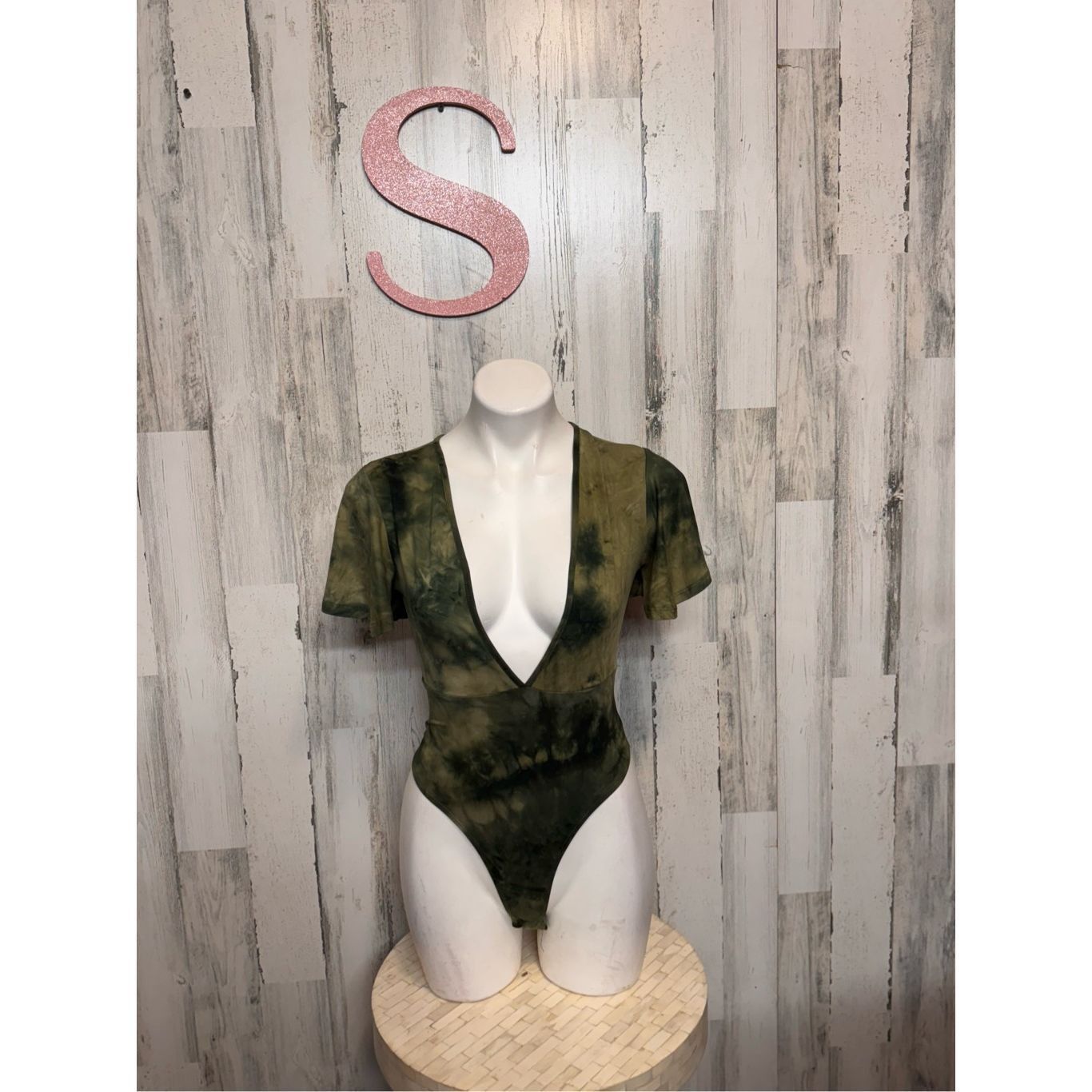 Impulse Impulse Green Tie-Dye Bodysuit Women’s Small Size S / US 4 / IT 40 - 1 Thumbnail