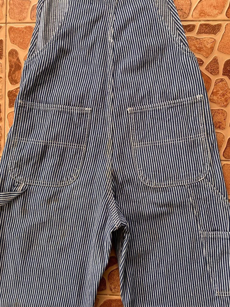 Big John × Vintage Vintage Hikory Railroad Overall By Big John Size US 31 - 9 Thumbnail