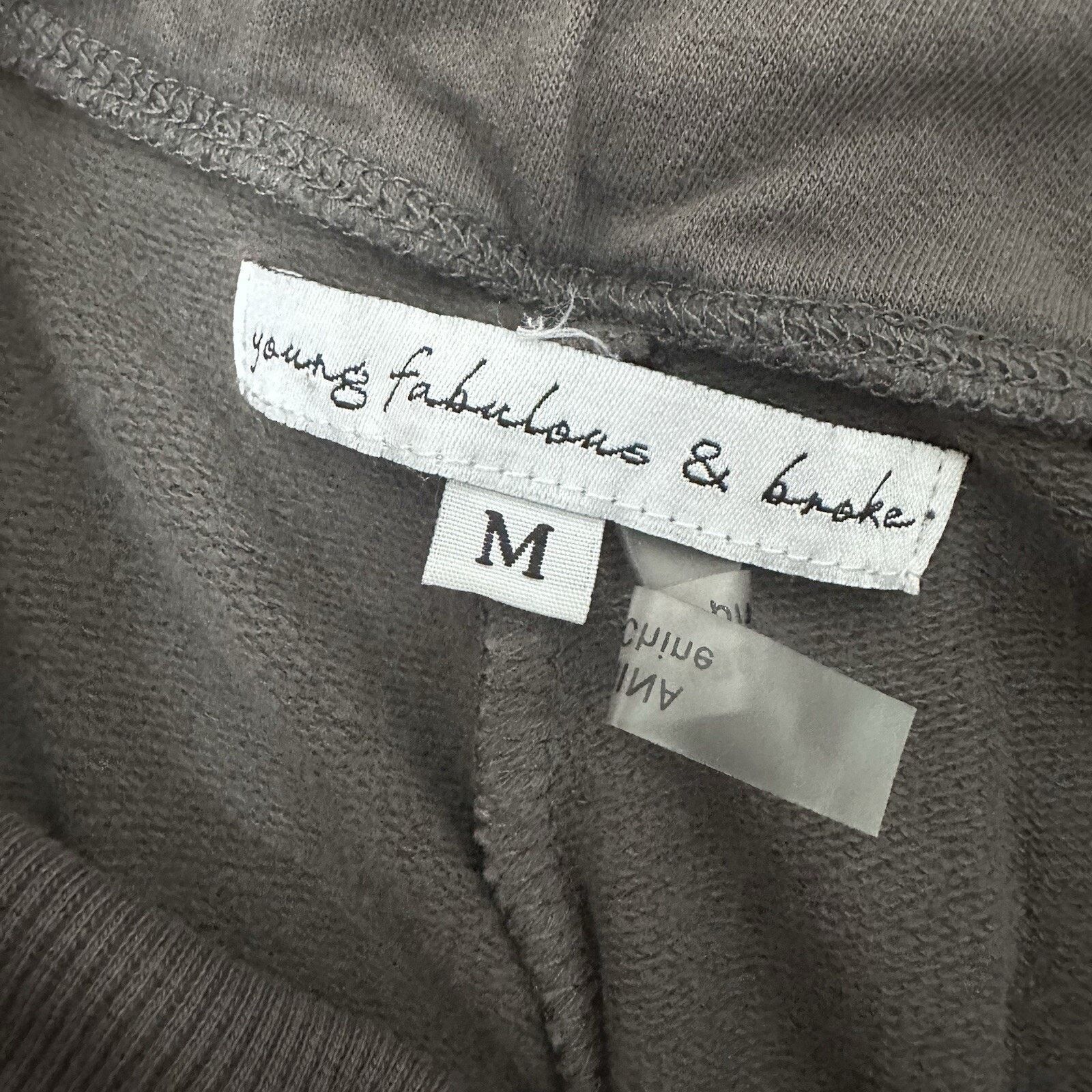 Young Fabulous & Broke YFB Young Fabulous & Broke Joggers Sweatpants Gray Gym Size 28" / US 6 / IT 42 - 3 Thumbnail
