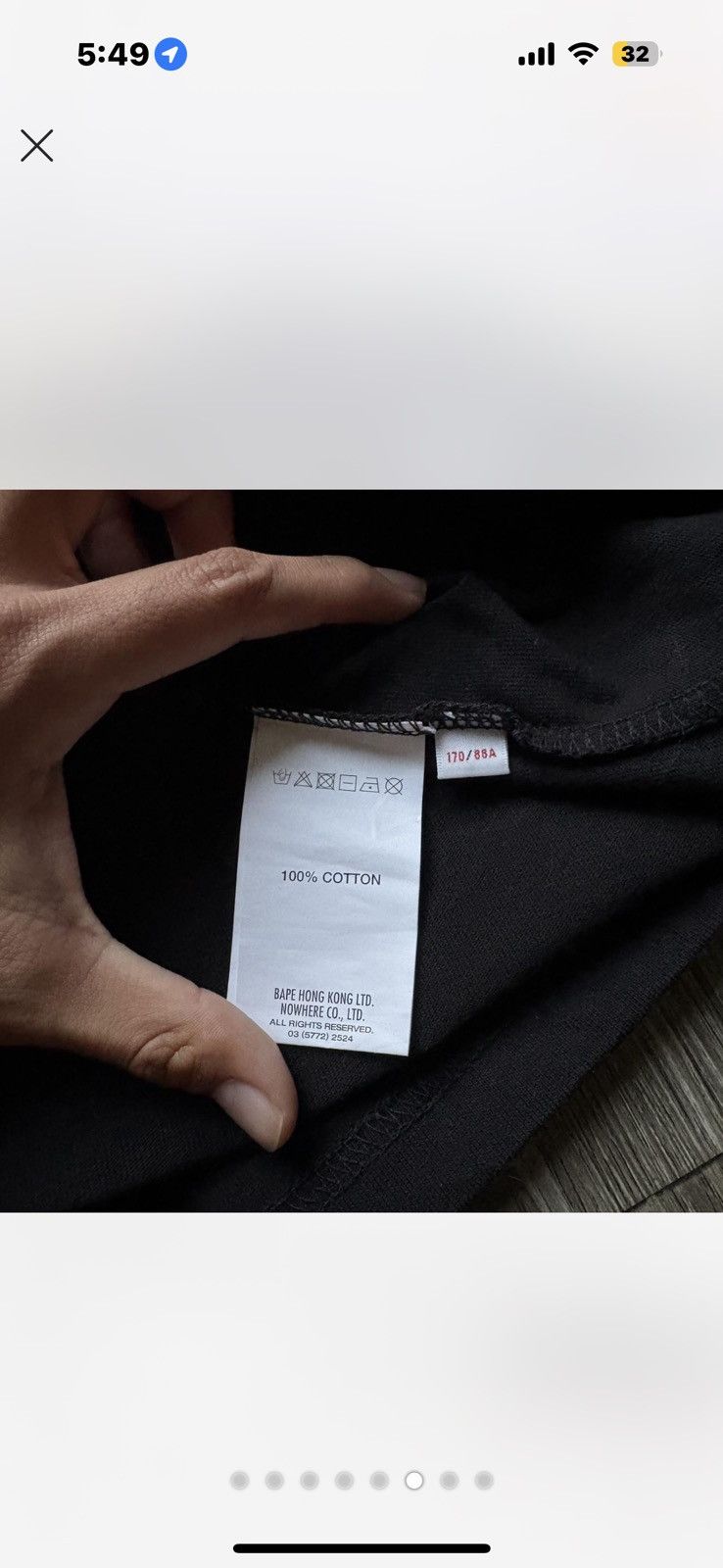 Aape Aape by a bathing ape black tee Size US S / EU 44-46 / 1 - 6 Thumbnail