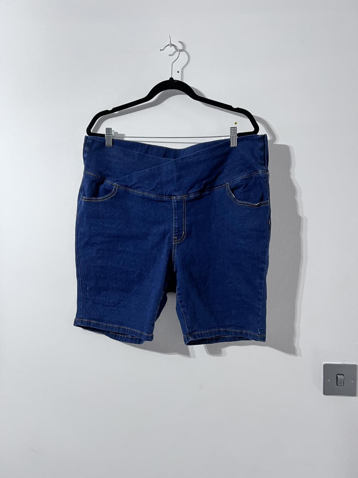 Shein Shein Curve Denim Shorts Size 3XL Size 42" / US 20 - 2 Thumbnail