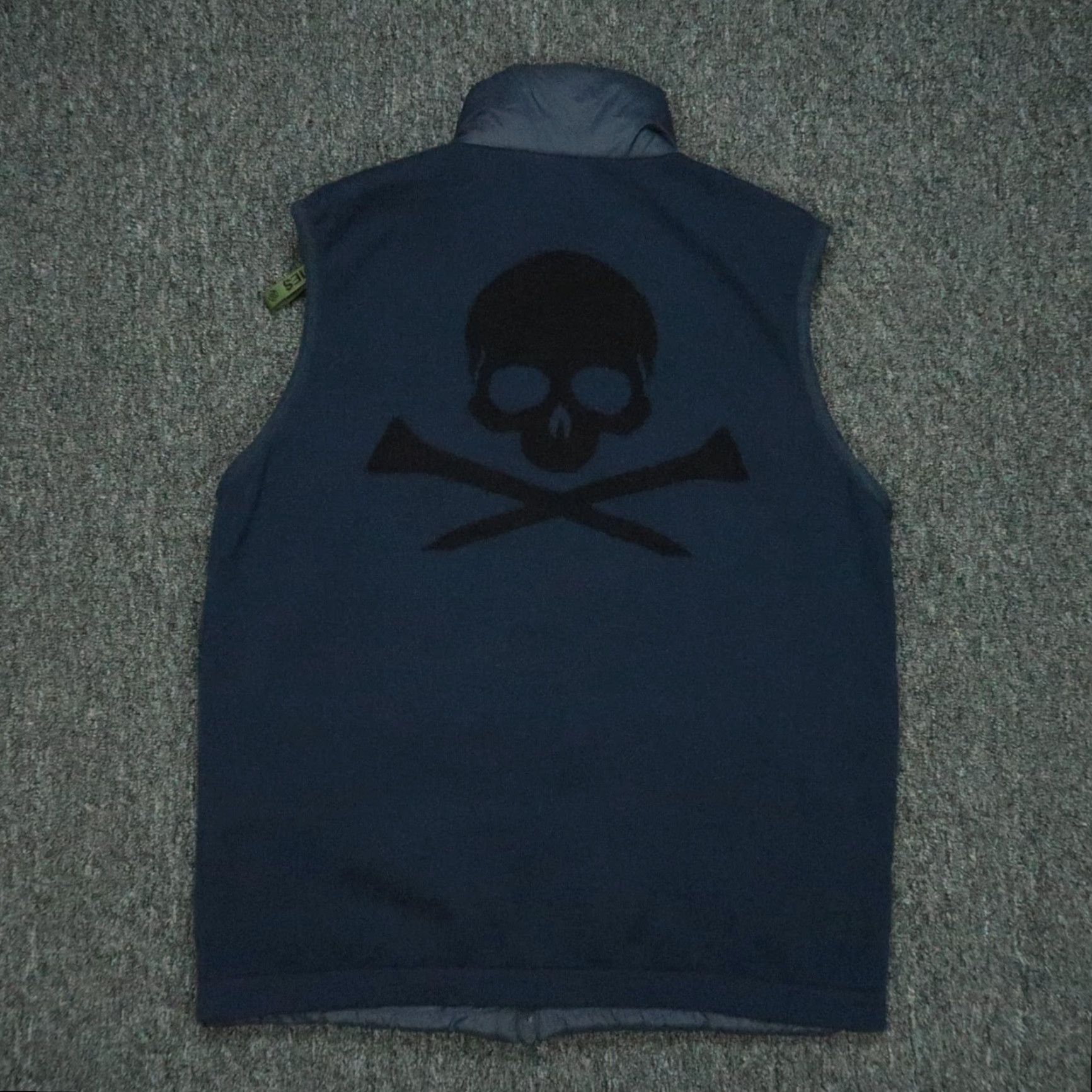 G/FORE G/Fore Vest Mens Small Blue Wool Blend Full Zip Pockets Lined NWT Performance Golf Jacket Vest Size US S / EU 44-46 / 1 - 7 Thumbnail