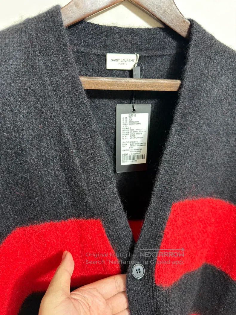 Saint Laurent Paris Saint Laurent Paris Knit Cardigan Size US S / EU 44-46 / 1 - 3 Thumbnail