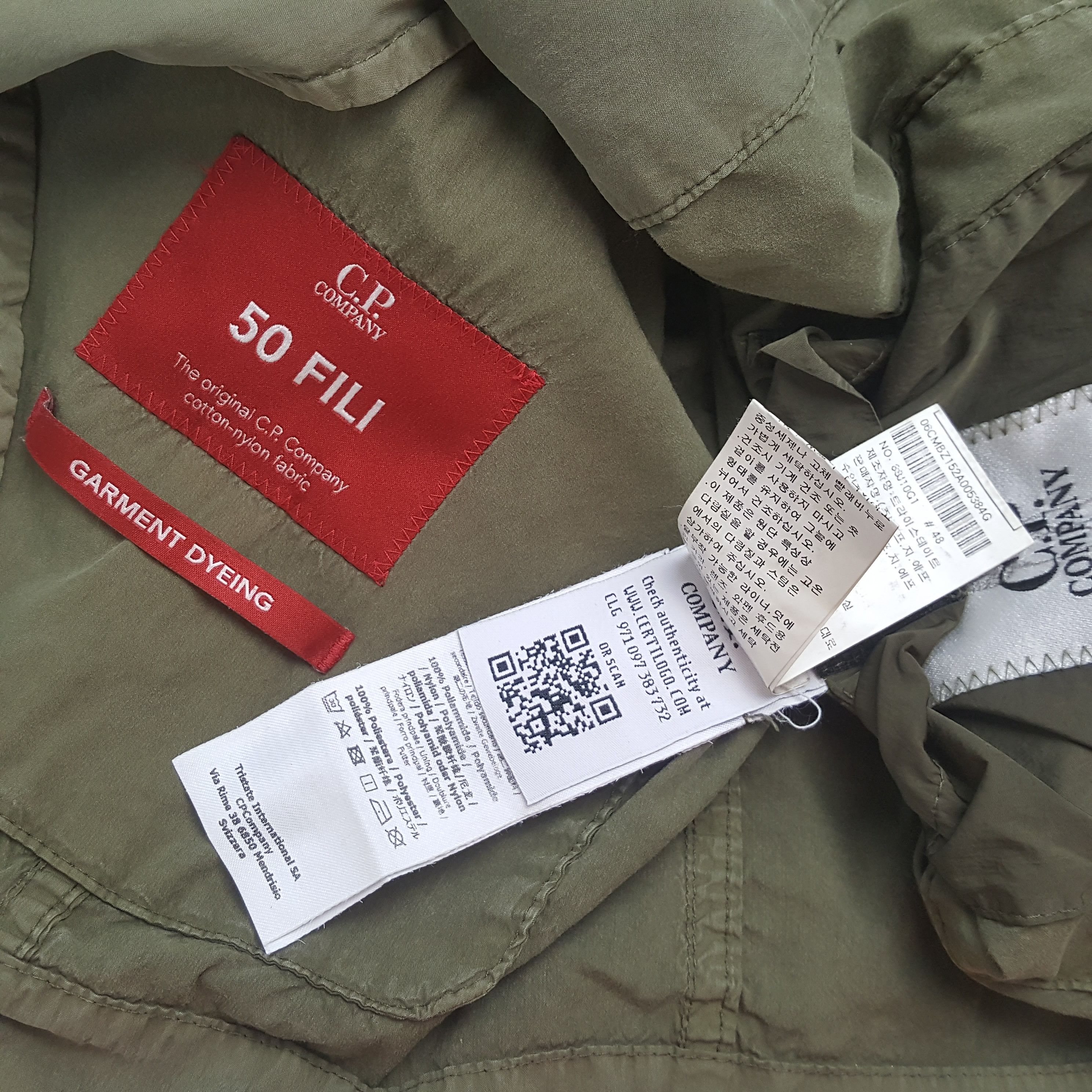 C.P COMPANY Fashion Outdoor Brand Style Jacket