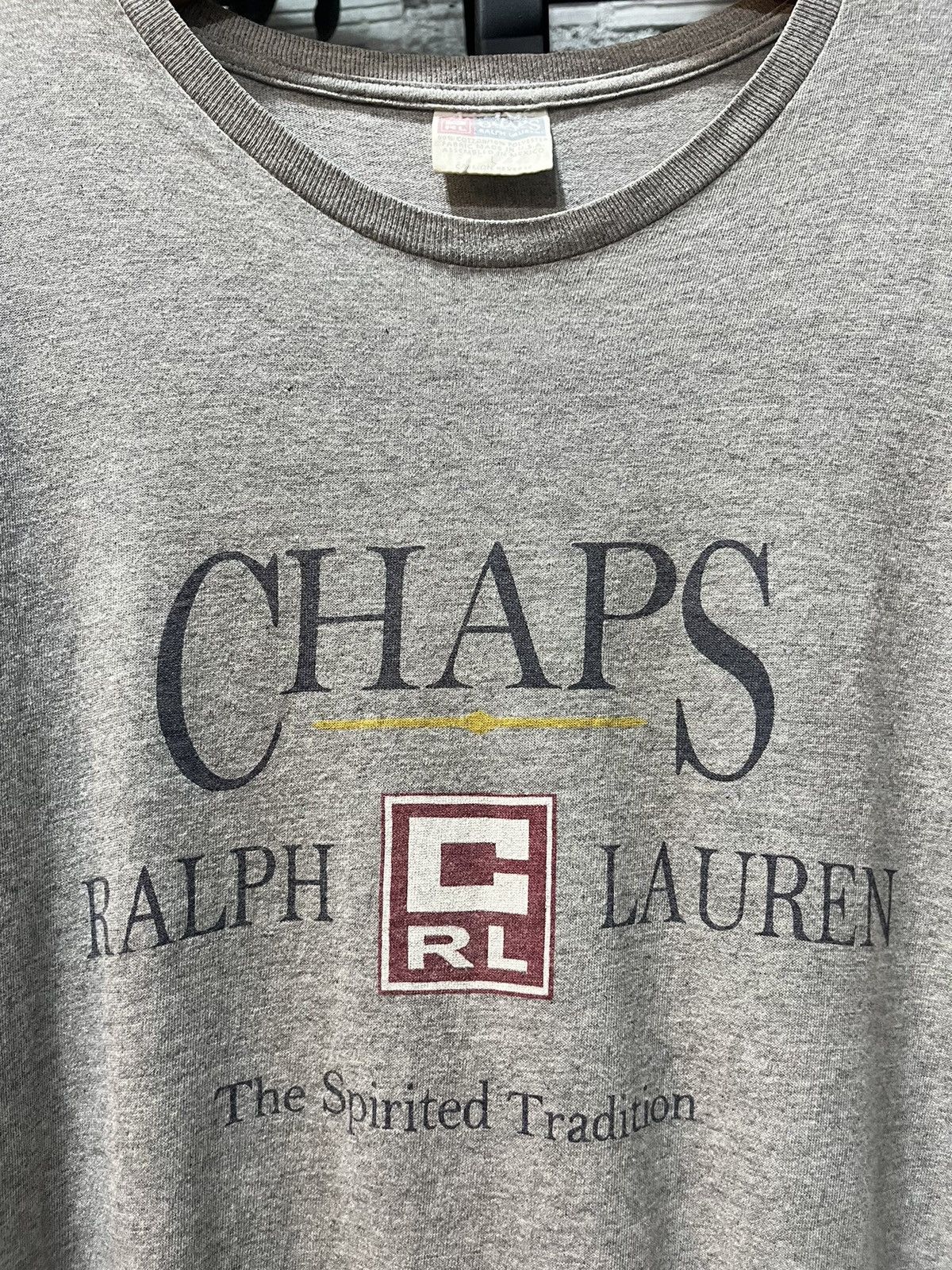 Chaps Ralph Lauren Chaps Ralph Lauren CRL Tee Big Logo 90s Size US L / EU 52-54 / 3 - 2 Thumbnail