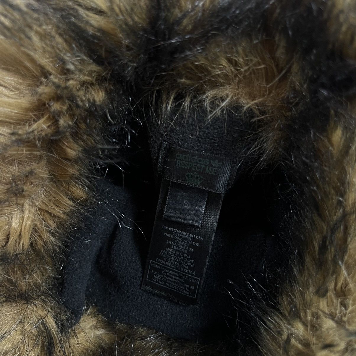Adidas Vintage Y2K Adidas Respect Me Fur Style Trapper Ushanka Hat Size ONE SIZE - 11 Thumbnail