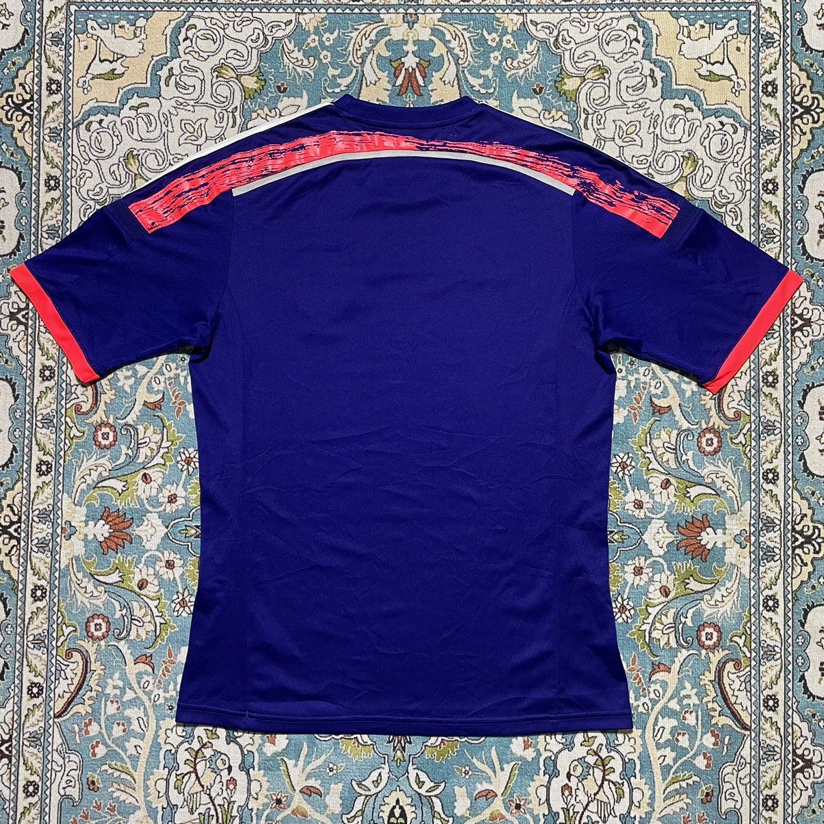 Adidas Adidas Japan 2013 2014 Home Soccer Jersey Football Size US S / EU 44-46 / 1 - 5 Thumbnail