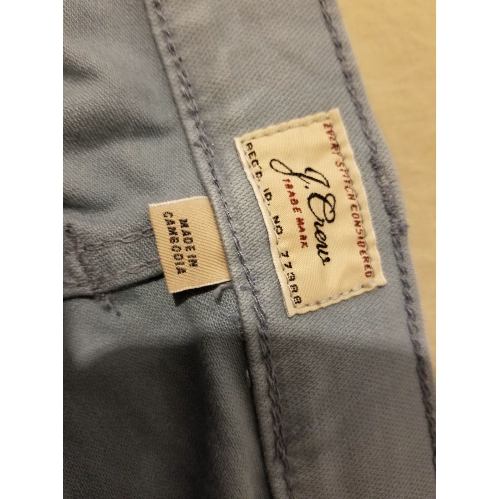 J.Crew Mens J. Crew Jeans 770 Slim Denim Blue 30x30 Stretch Straight Pants 30 Inseam Boys? Size US 30 / EU 46 - 5 Thumbnail
