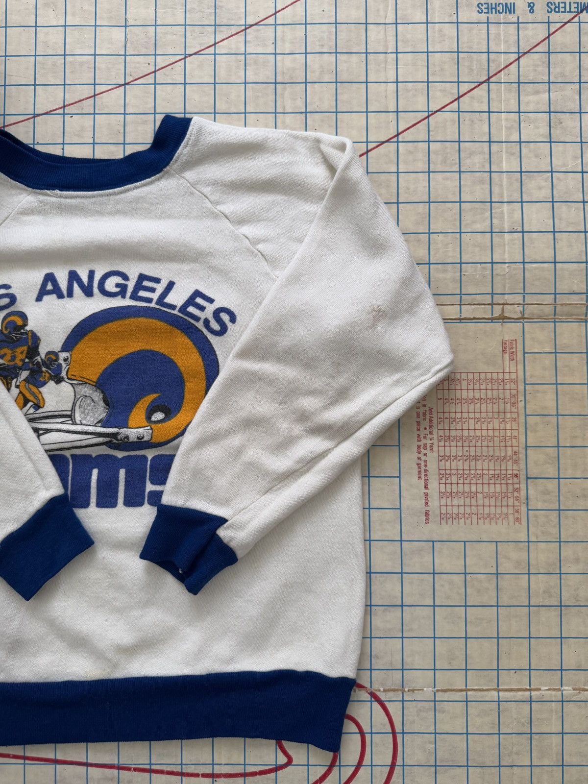 NFL × Vintage Vintage LA Rams Raglan Sleeve Crewneck Boys Kids Size Large Size US XXS / EU 40 - 14 Thumbnail