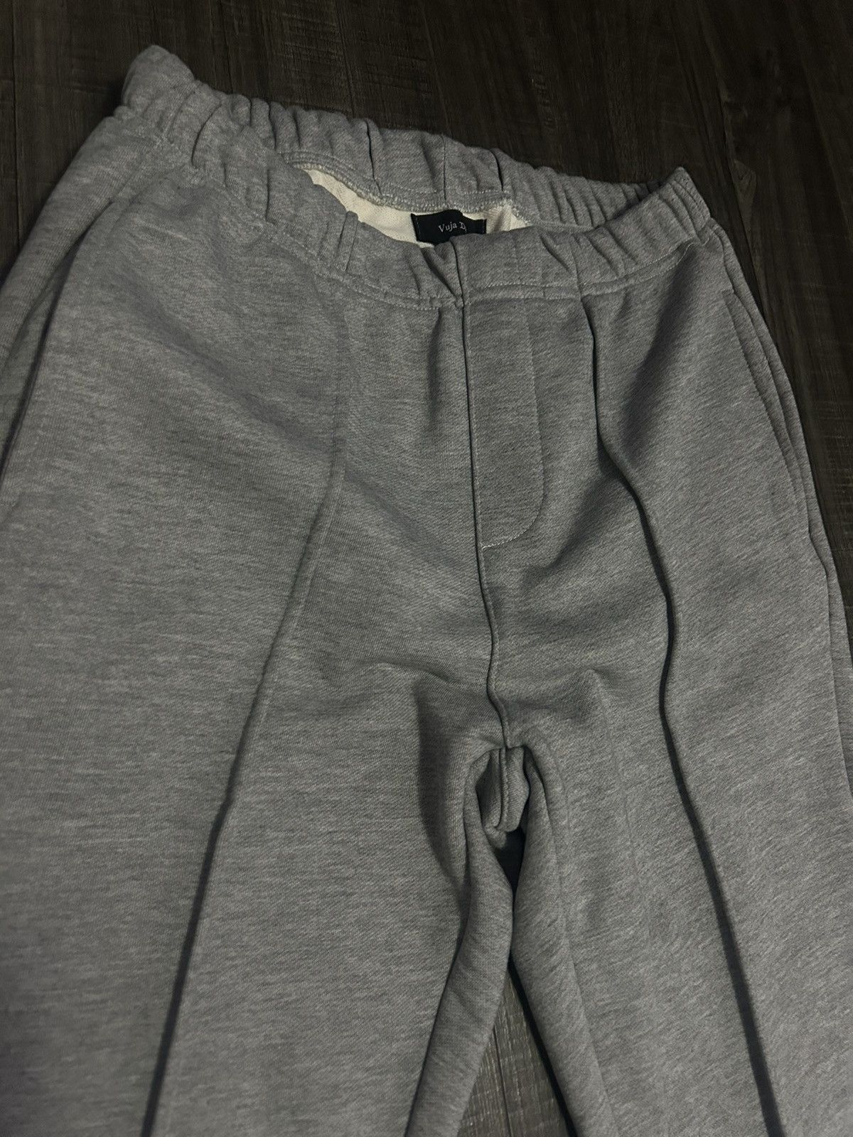 Vujade 004 PLEATED ショップ LOUNGE PANTS(フレア)