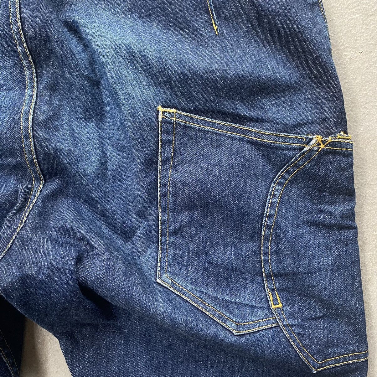 Japanese Brand × mercibeaucoup Mercibeacoup drop crotch jeans high waist ankle tapered Size US 32 / EU 48 - 13 Thumbnail