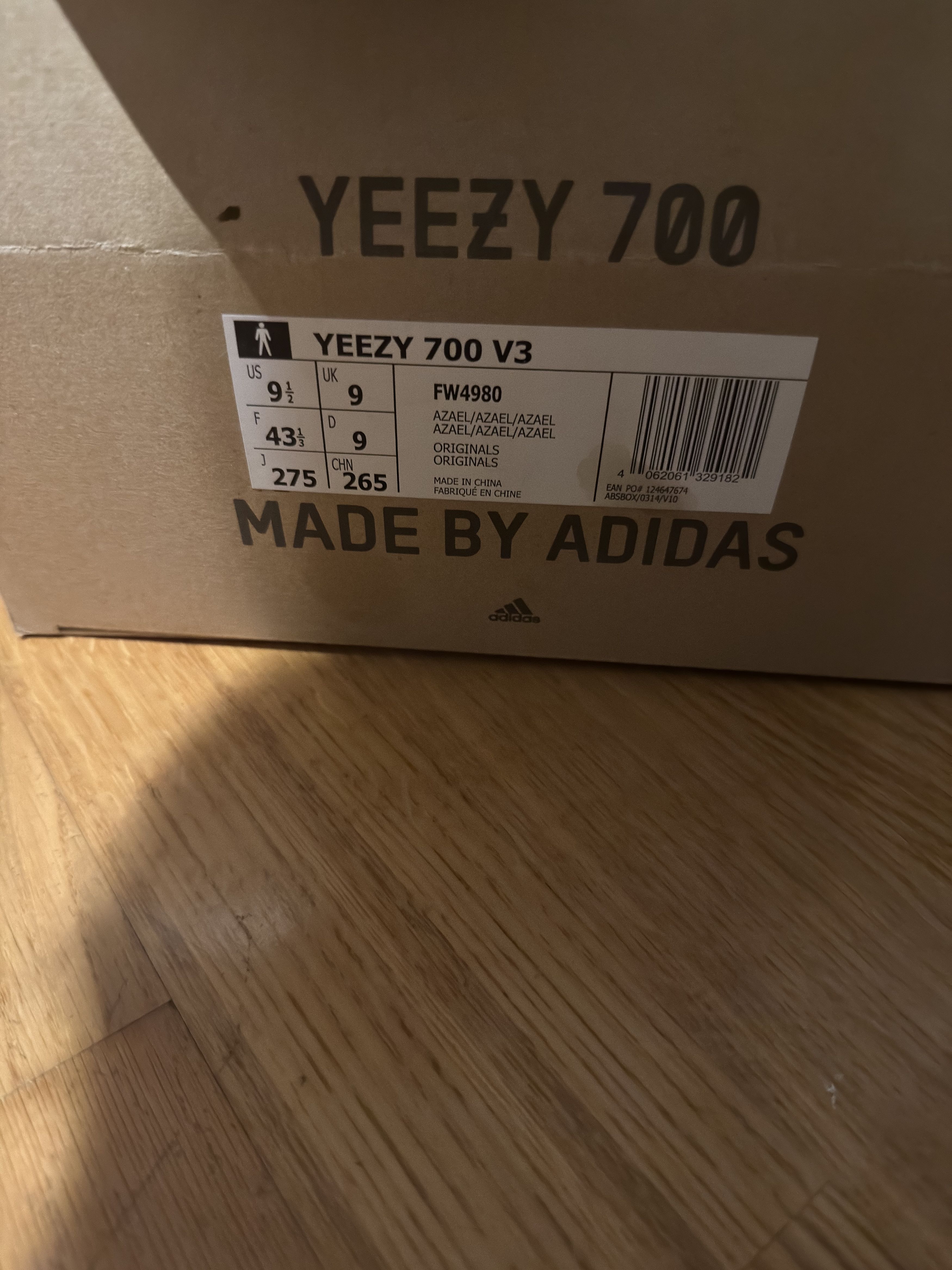 Yeezy Yeezy 700 v3 AZAEL Size US 9.5 / EU 42-43 - 7 Thumbnail
