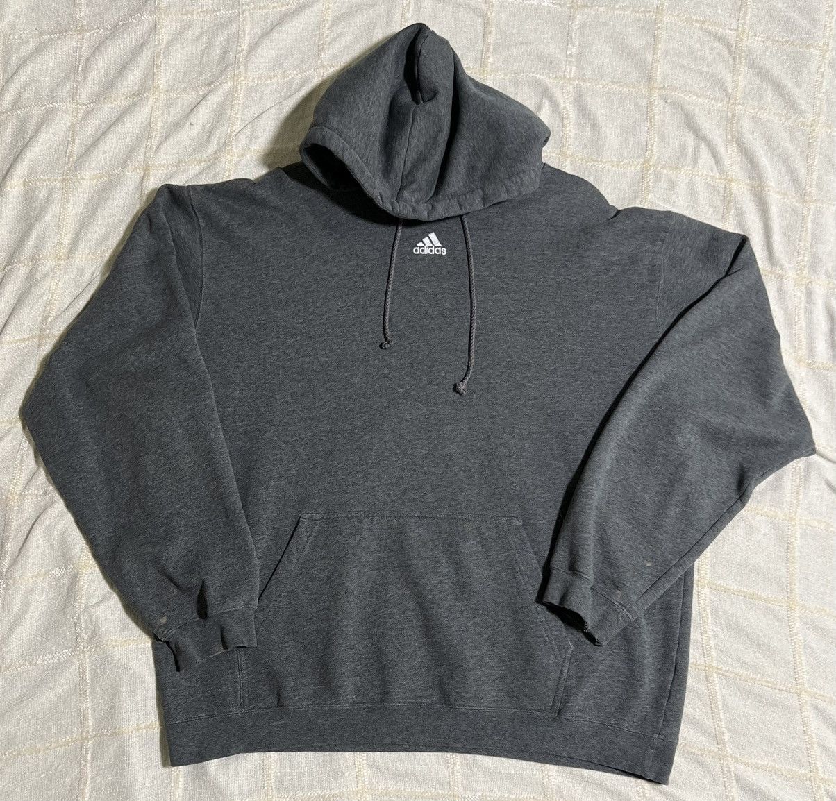 Adidas × Vintage Vintage Adidas Hoodie Size US XL / EU 56 / 4 - 1 Thumbnail