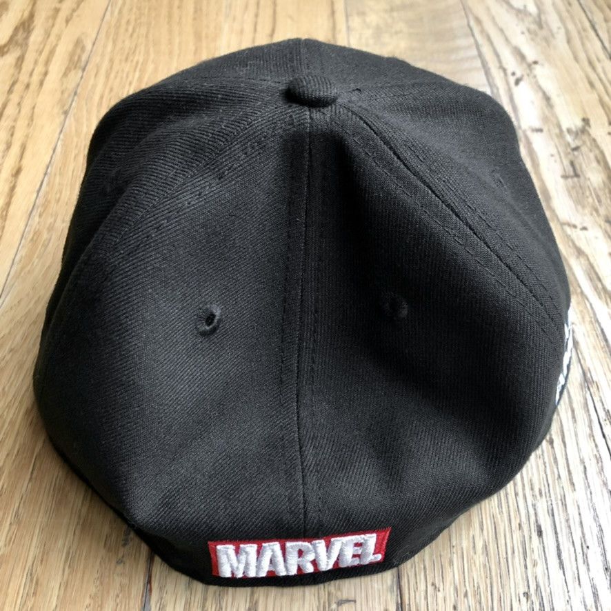 Marvel Comics Captain America Shield Logo Patch Marvel Lids Hat 7 1/8 Size ONE SIZE - 5 Thumbnail