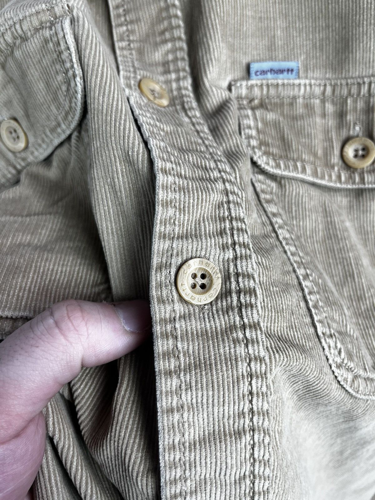 Carhartt × Vintage Carhartt velvet shirt vintage Size US M / EU 48-50 / 2 - 9 Thumbnail