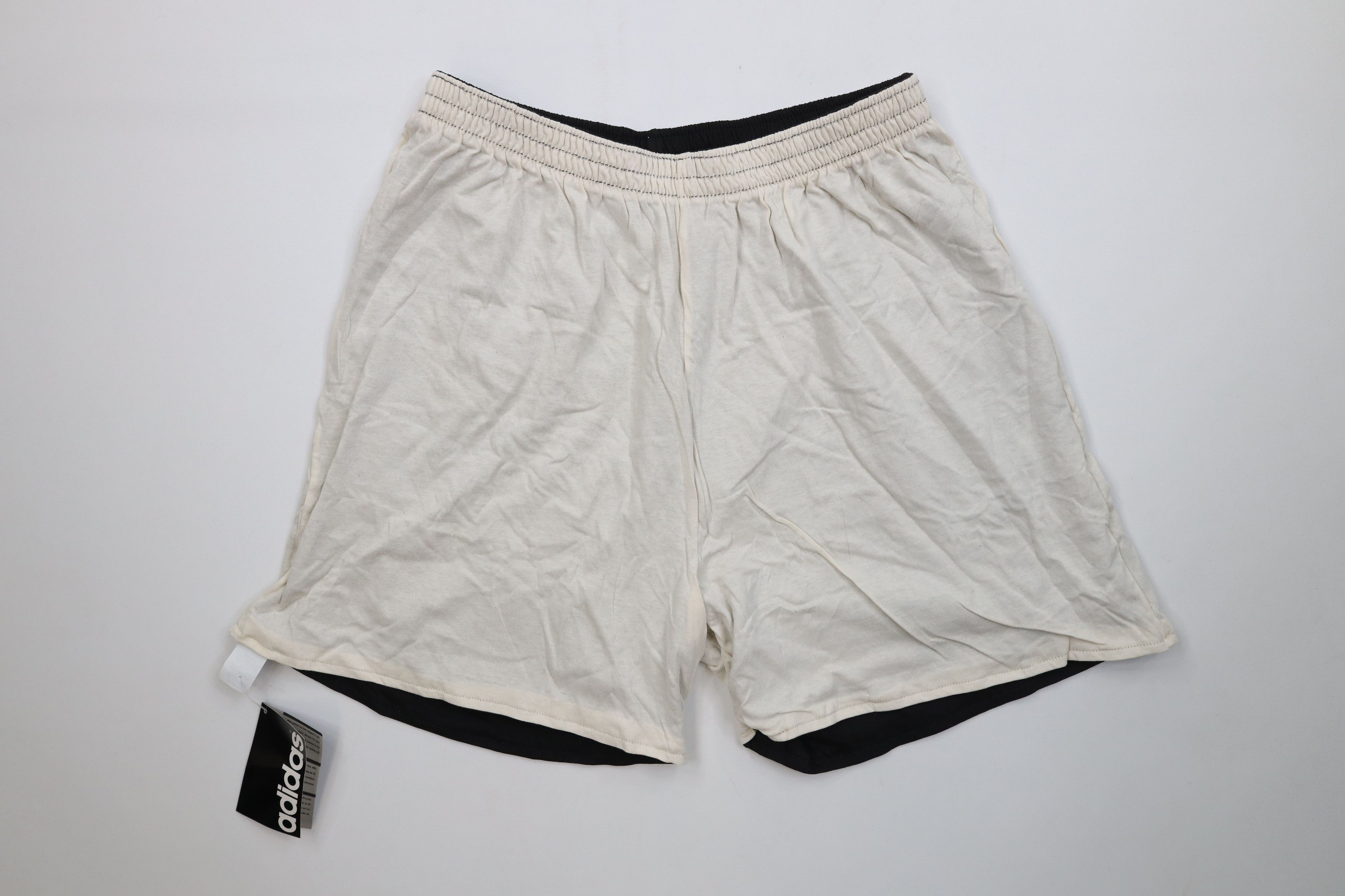 Adidas Deadstock Vintage 90s Adidas Reversible Above Knee Shorts Size US 36 / EU 52 - 13 Thumbnail