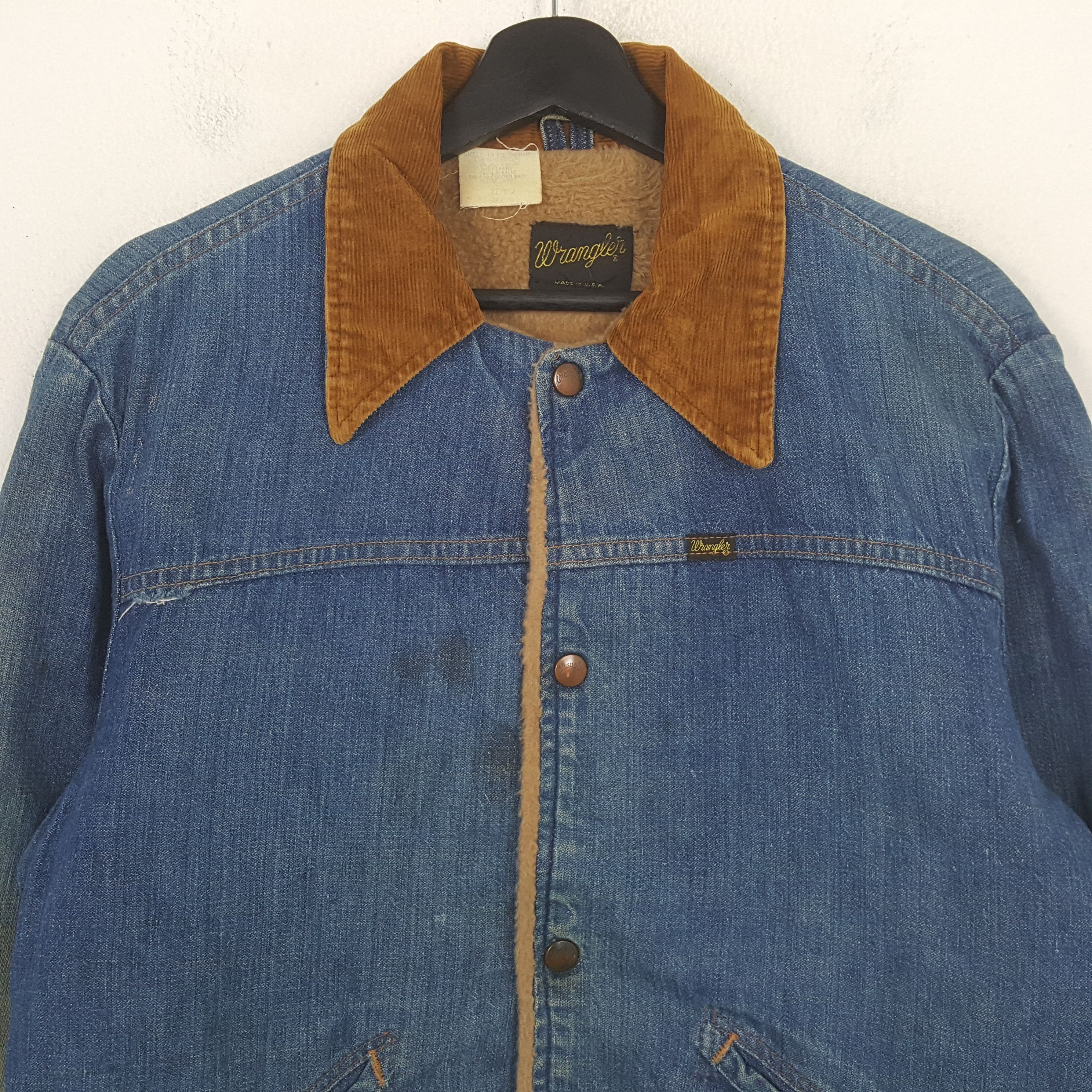 Wrangler Wrangler Fashion Classic Style Jacket C302N7 Size US M / EU 48-50 / 2 - 2 Thumbnail
