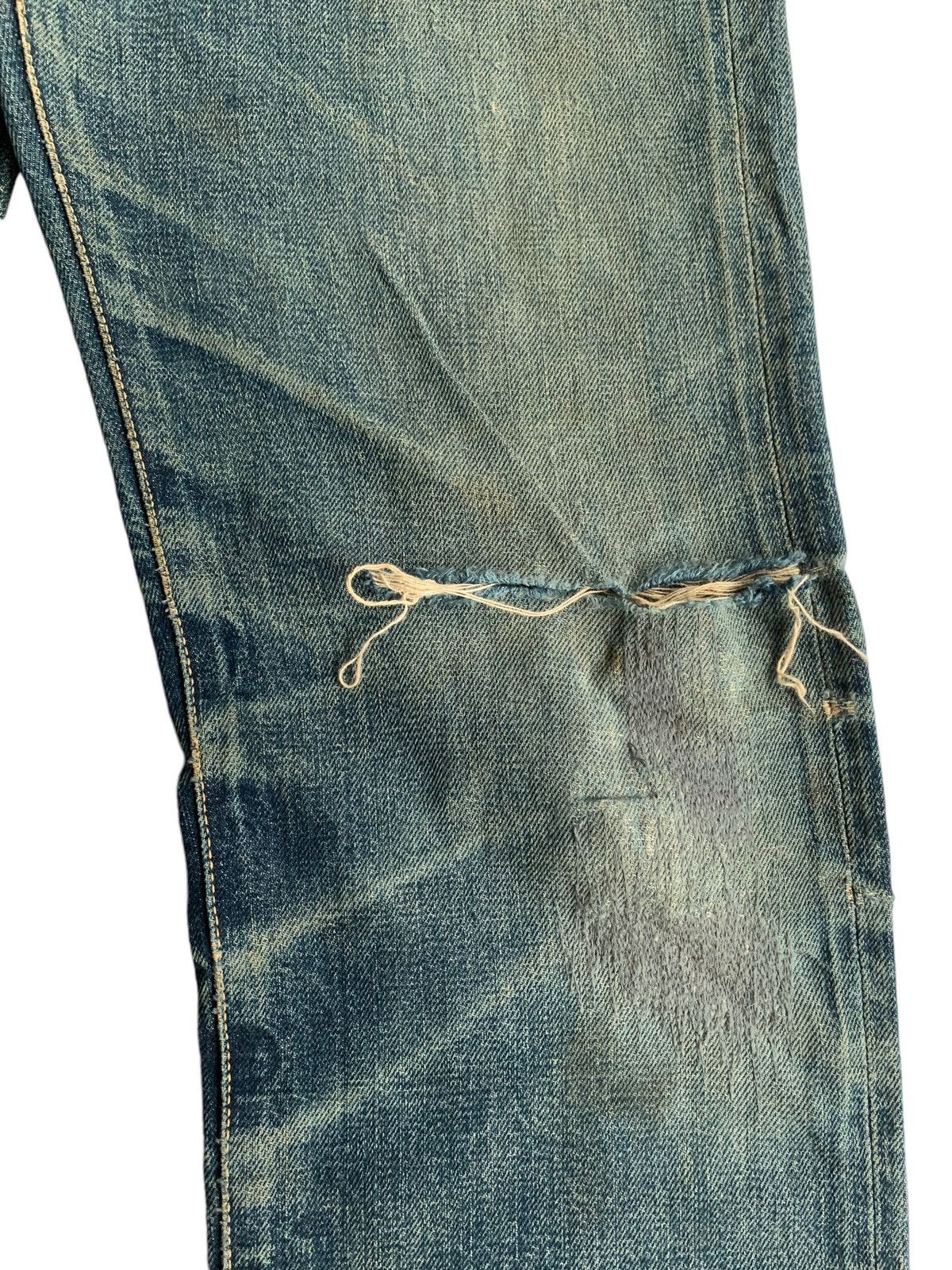 Kapital Vintage Go West Button fly Japan Selvedge distressed denim Size US 30 / EU 46 - 11 Thumbnail