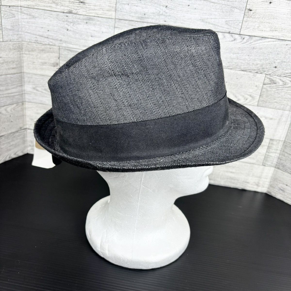 Stetson Stetson All American Fedora Hat Men's L-XL Herringbone NWT Size ONE SIZE - 8 Thumbnail