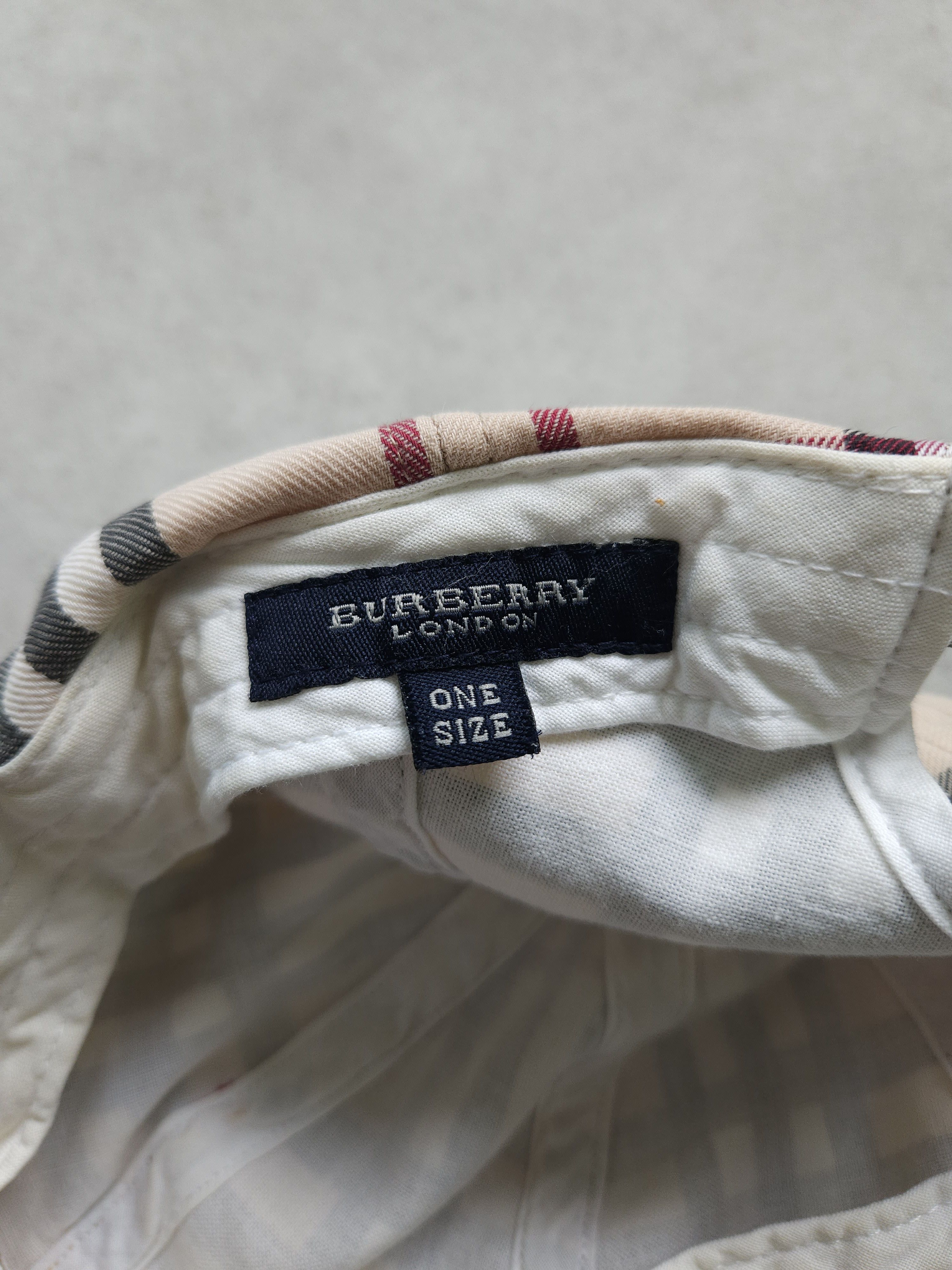 Burberry Vintage y2k burberry nova check hat cap Size ONE SIZE - 11 Thumbnail