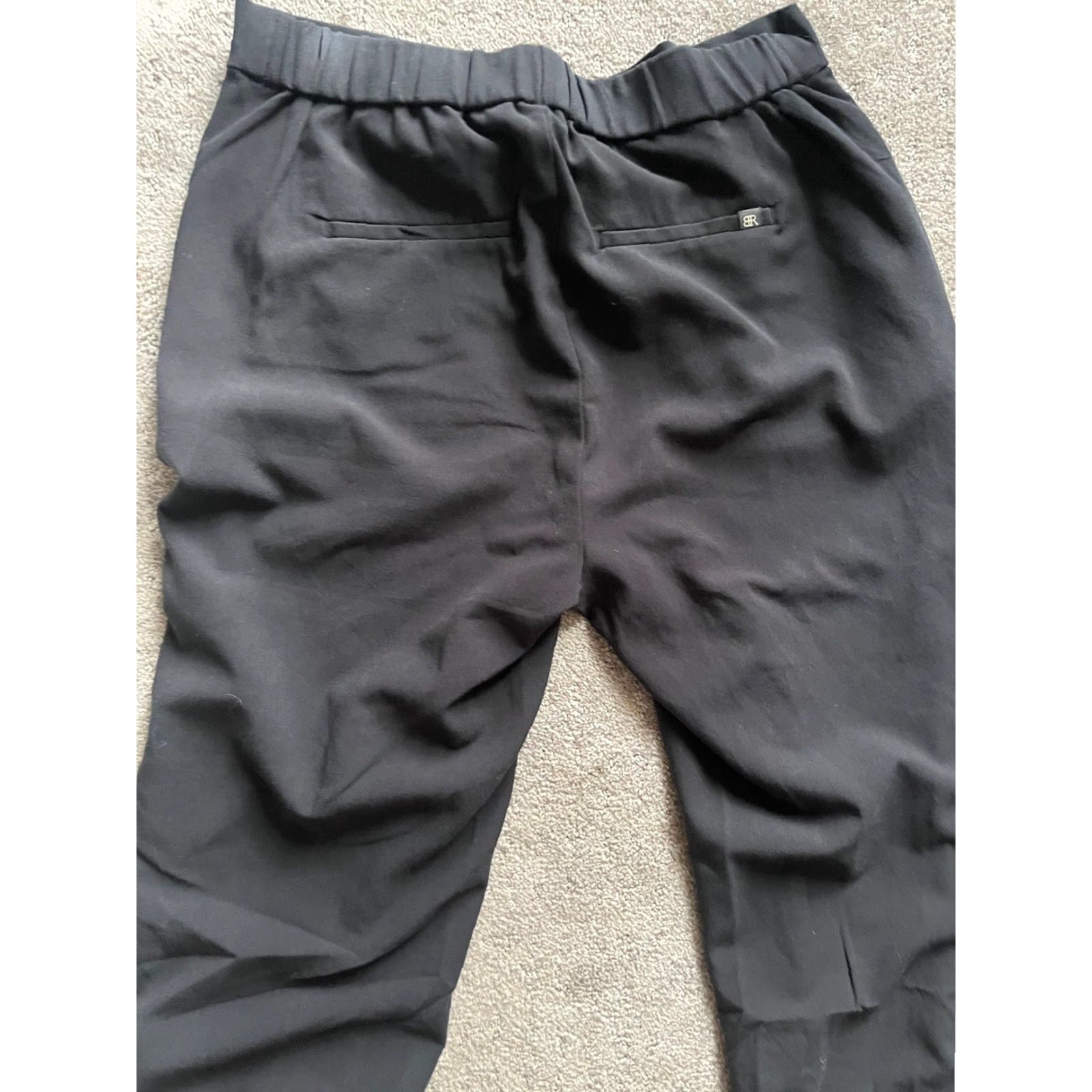 Banana Republic Banana Republic Women’s Dress Pants Black Size 6 Straight Leg Polyester Rayon Spandex Pants Women’s Regular Flat Front Pockets Lined Size 28" / US 6 / IT 42 - 4 Thumbnail