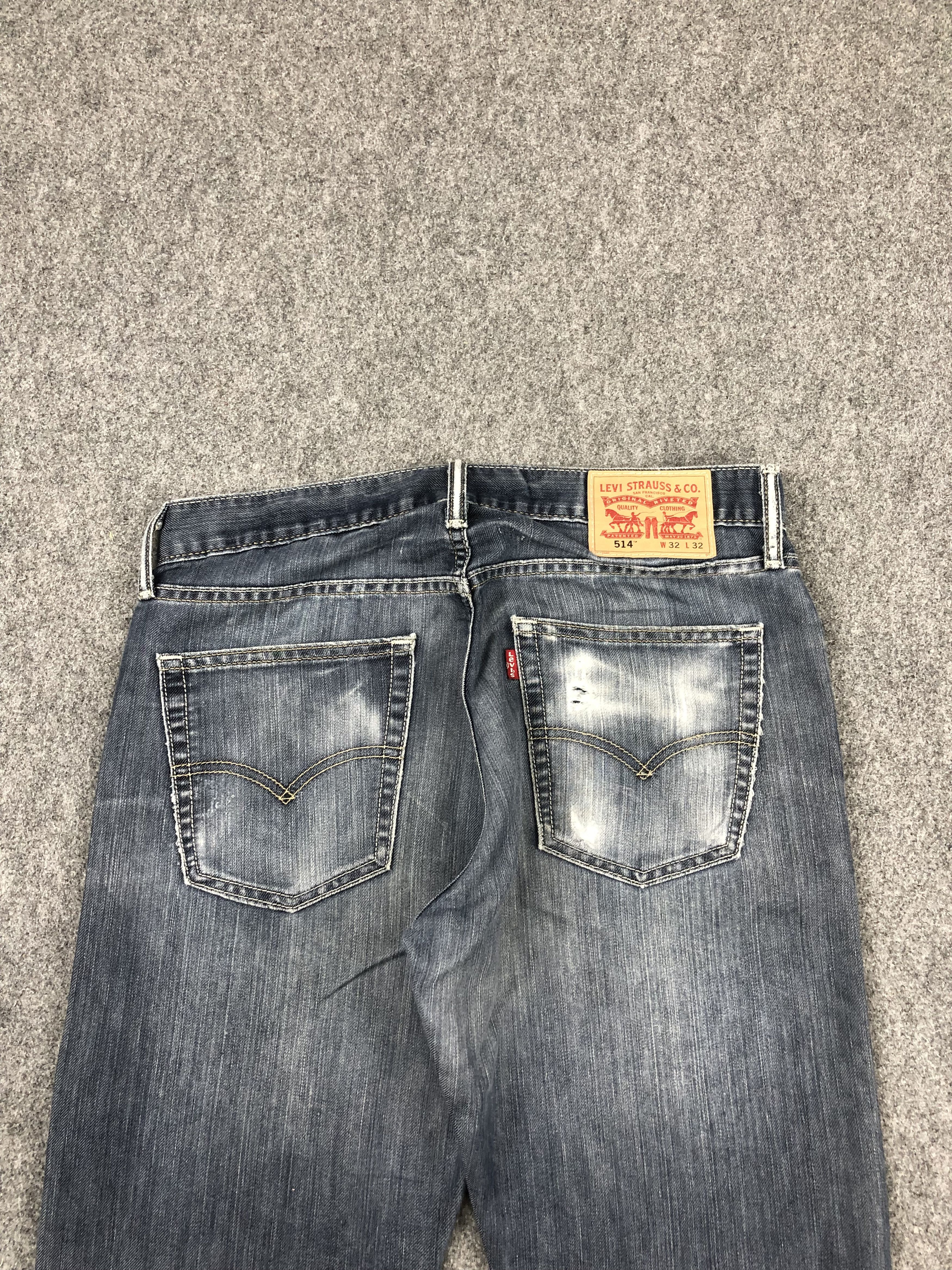 Levi's Vintage Levis 514 Faded Blue Jeans DPP0235 Size US 33 - 4 Thumbnail