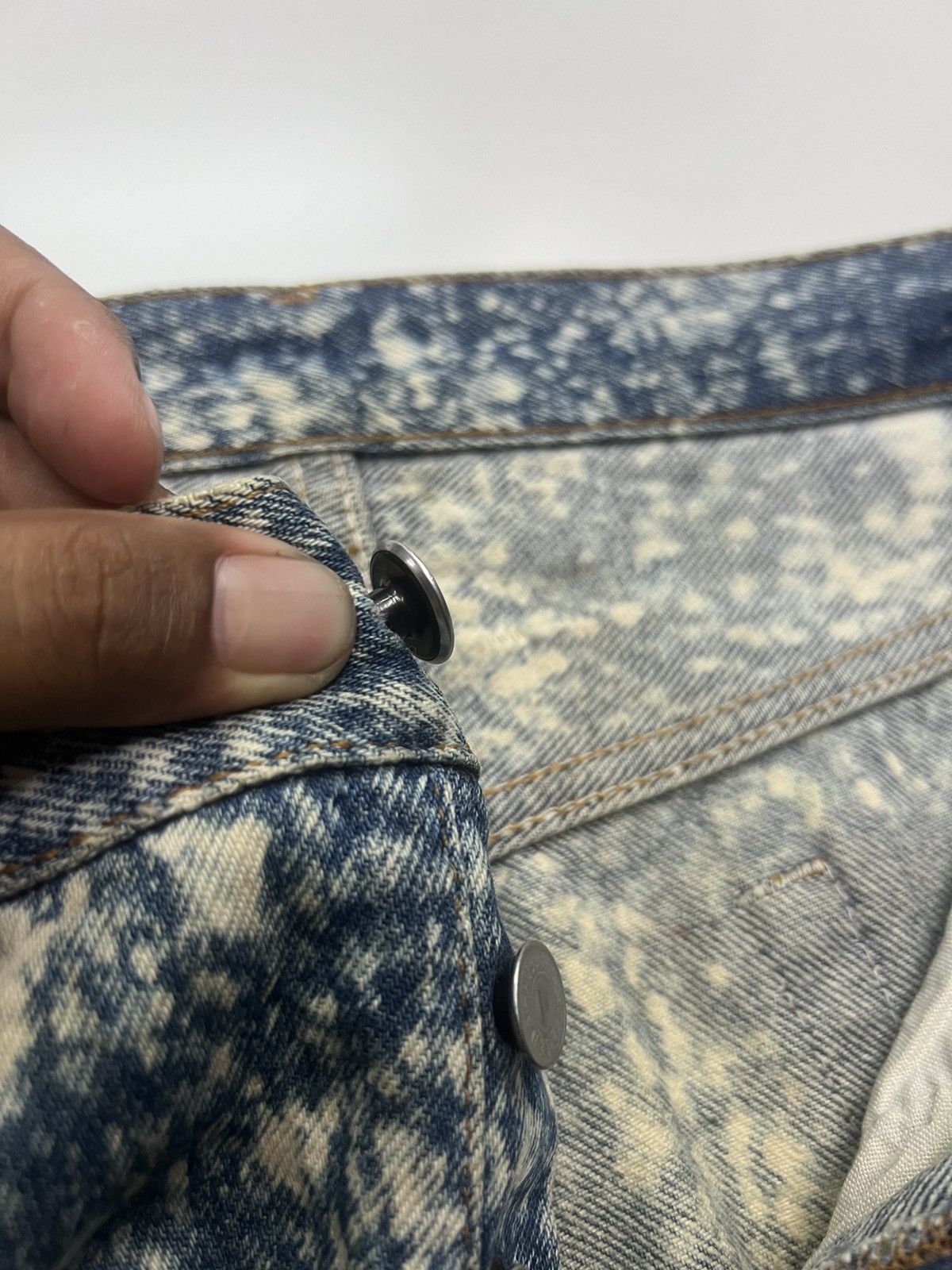 Levi's Vintage 80s Levi's Acid Wash Denim Jeans Size 30 Size US 30 / EU 46 - 13 Thumbnail
