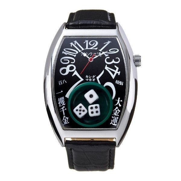 Japanese Brand Frank Miura Life’s a Gamble Watch King Macau Dice Size ONE SIZE - 1 Thumbnail