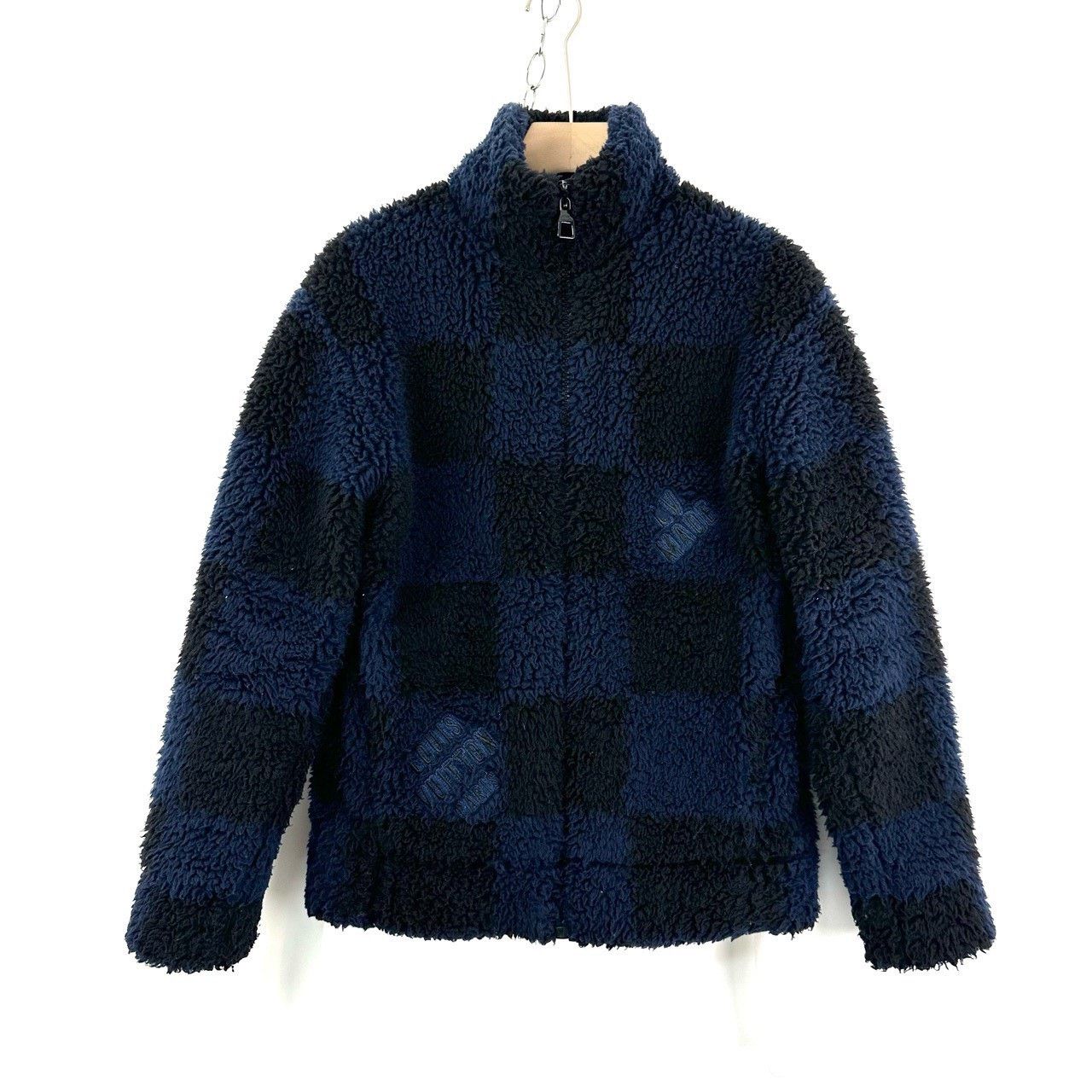 Louis Vuitton LV x Nigo Checkered Fleece Jacket XS Size US XS / EU 42 / 0 - 1 Thumbnail