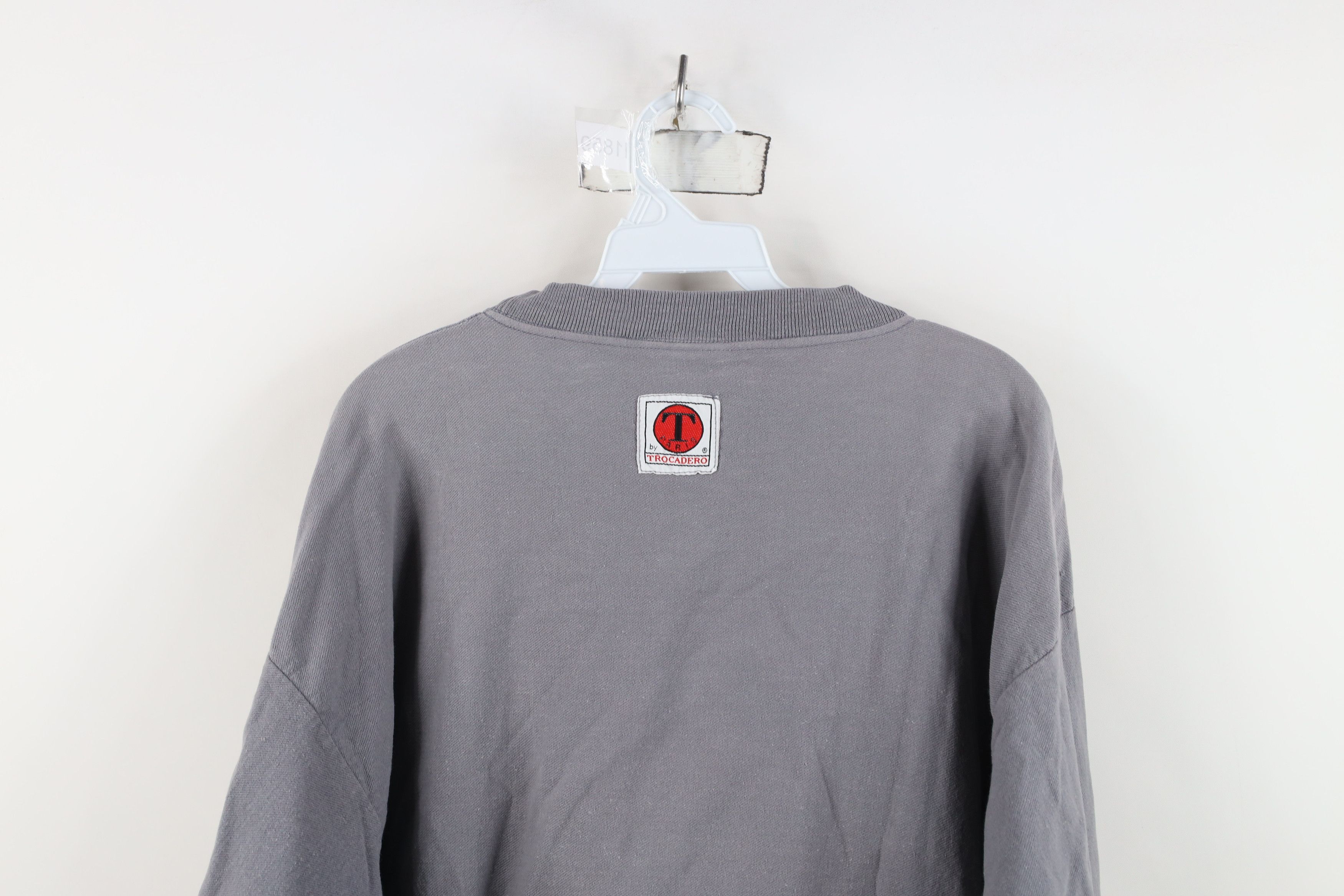 Vintage Vintage 90s Streetwear Paris Eiffel Tower Sweatshirt USA Size US S / EU 44-46 / 1 - 14 Thumbnail