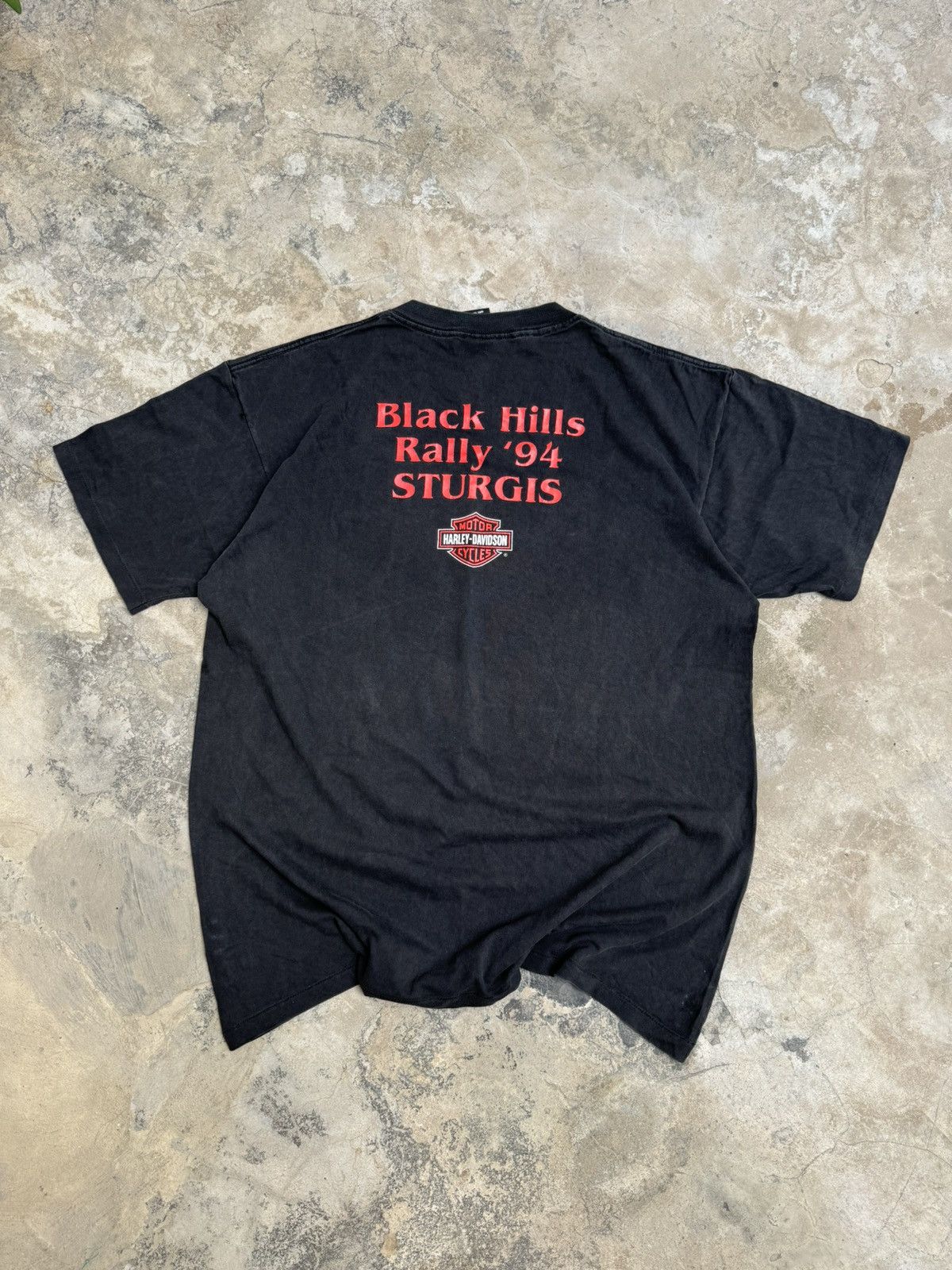 Band Tees × Harley Davidson × Vintage Rare 3d emblem harley davidson merch t shirt single stitch Size US XL / EU 56 / 4 - 11 Thumbnail