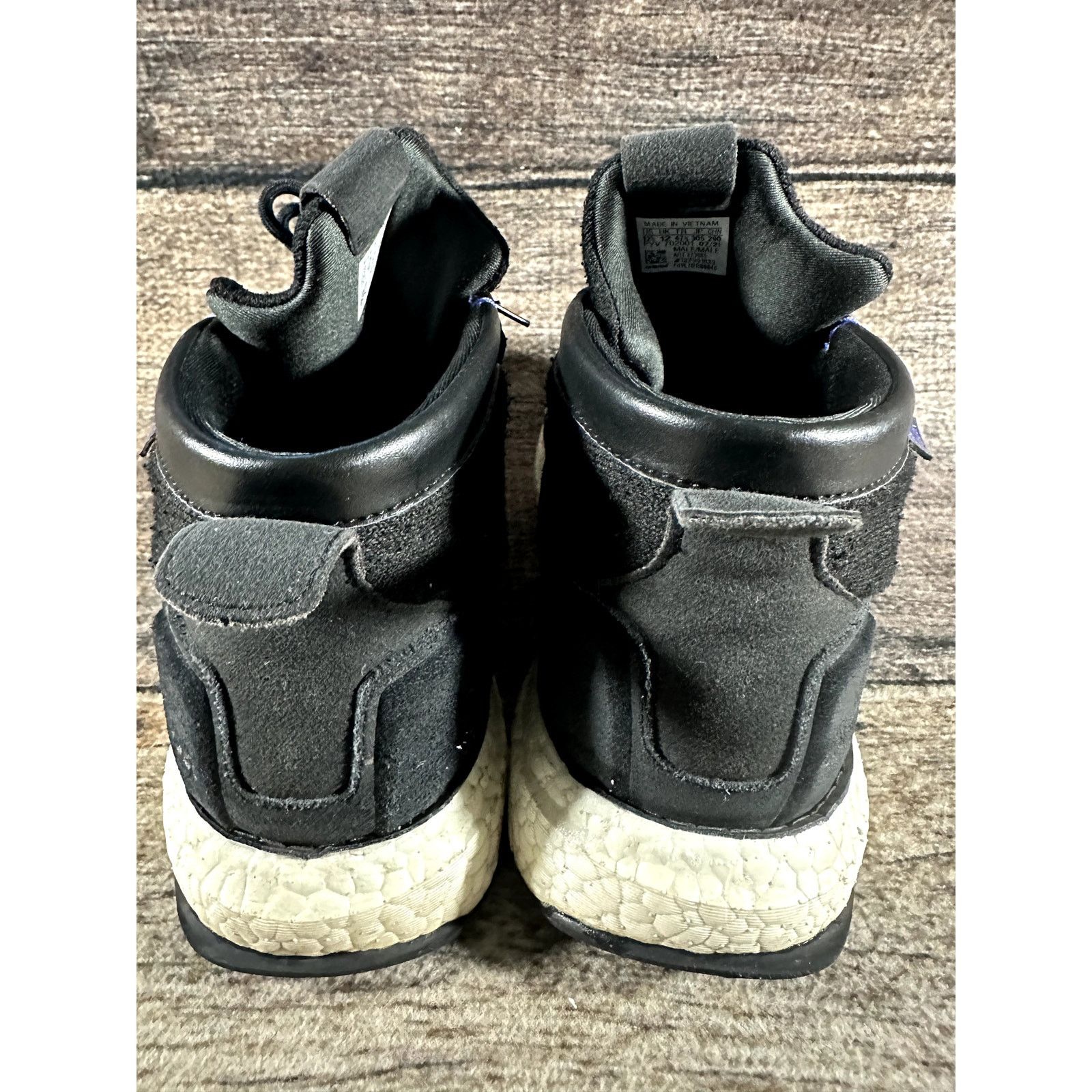 Adidas Adidas Ultraboost High 1.0 rLEA Black White Size 12.5 FZ3985 Size US 12.5 / EU 45-46 - 3 Thumbnail