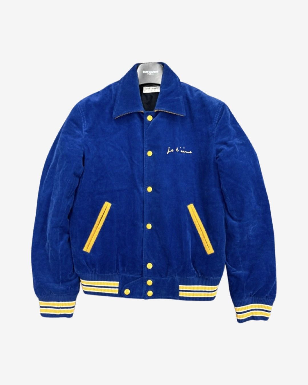 Saint Laurent Paris Saint Laurent Je T'Aime Corduroy Teddy Jacket Sz. 48 Size US M / EU 48-50 / 2 - 2 Thumbnail