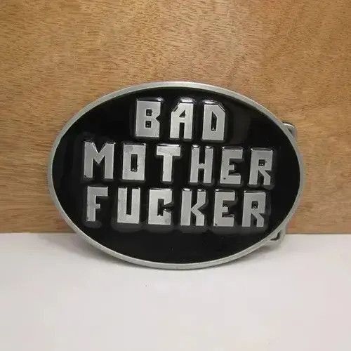 Other Bad Letter belt buckle ( no belt ) Size ONE SIZE - 3 Thumbnail